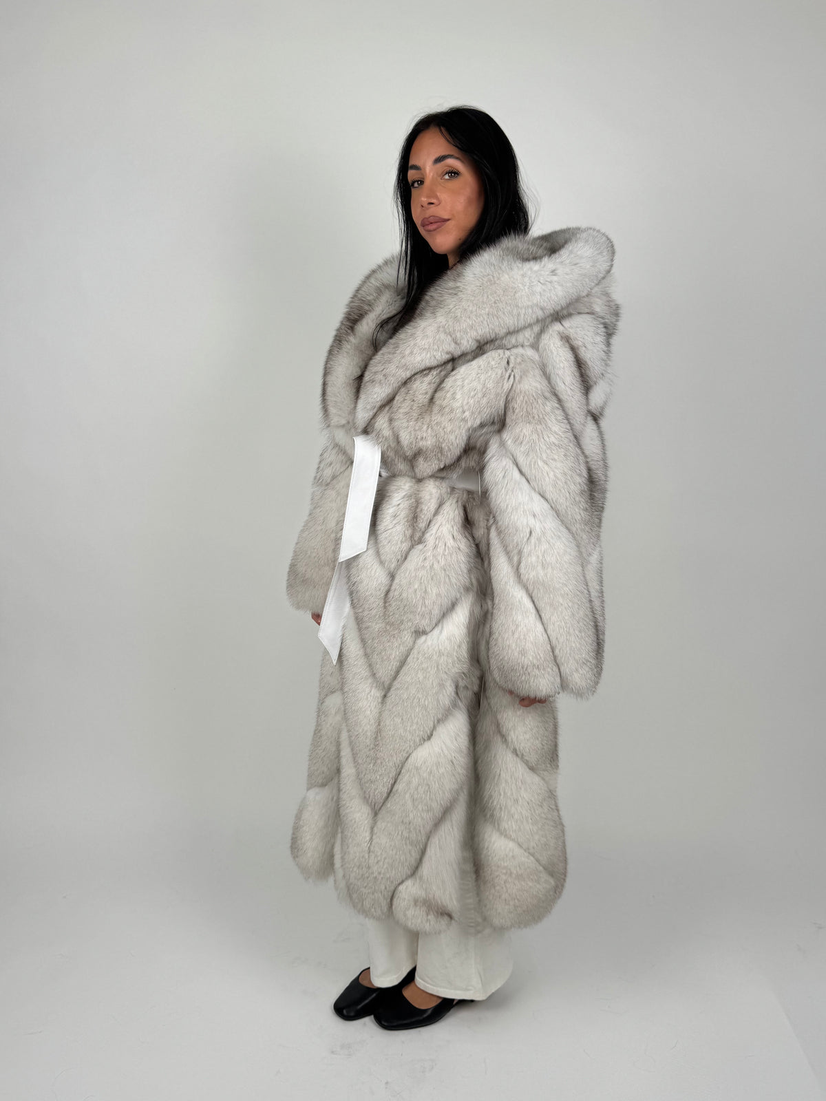 Cappotto Sandy in volpe della groenlandia N794