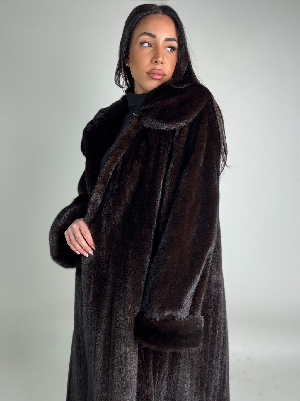 Cappotto in visone N499