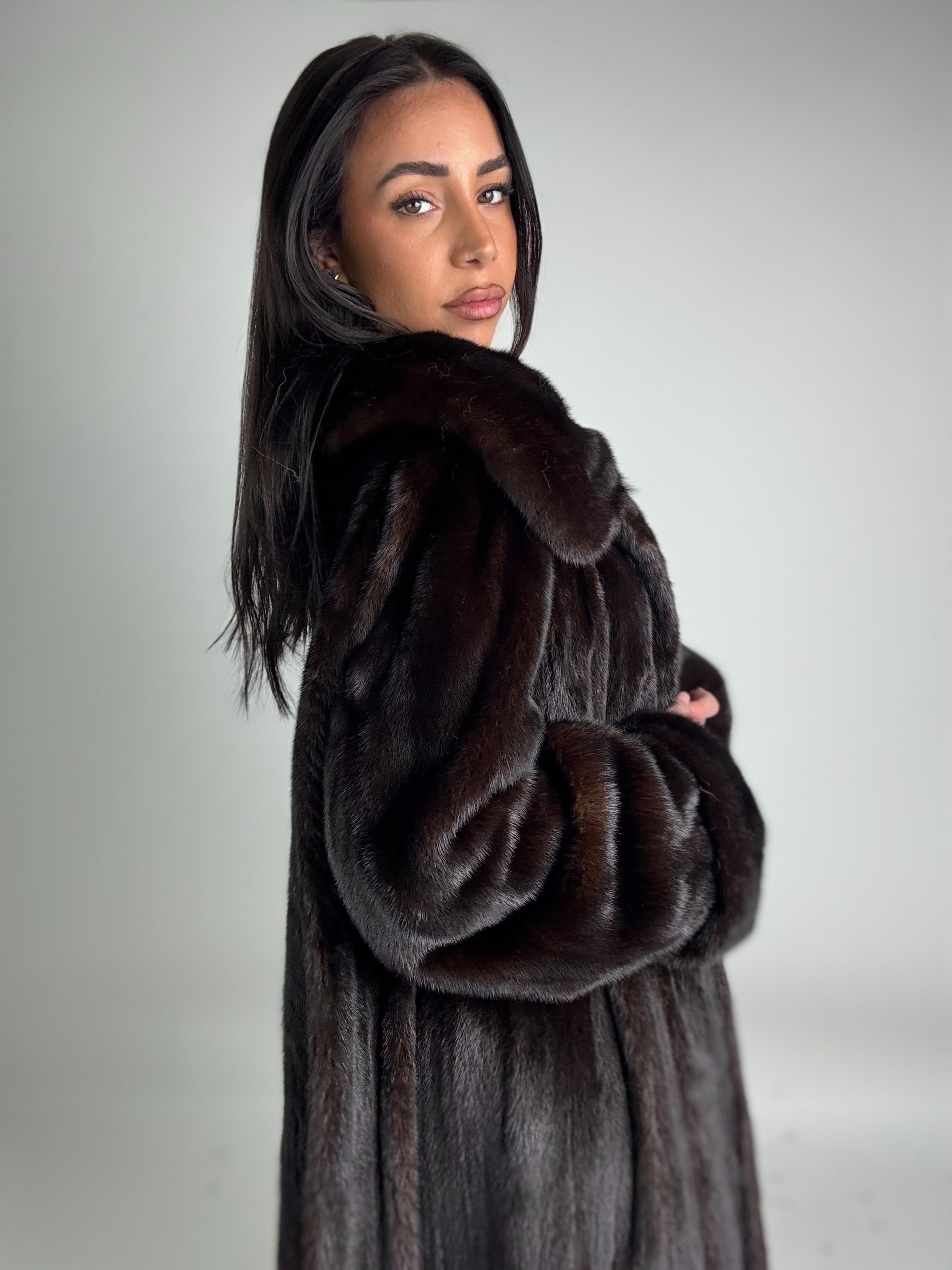 Cappotto in visone N499