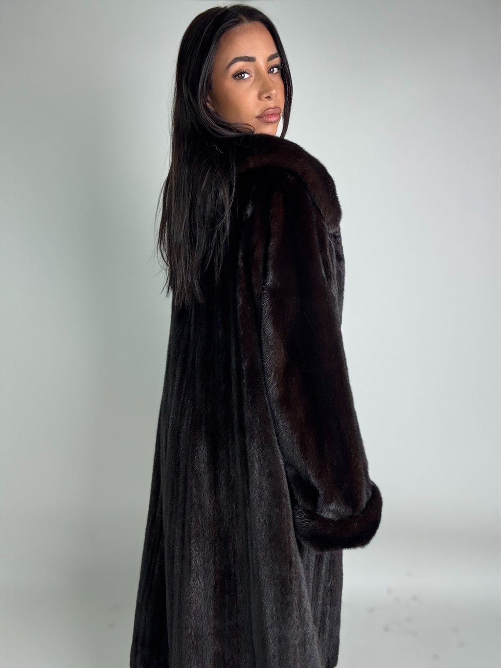 Cappotto in visone N499