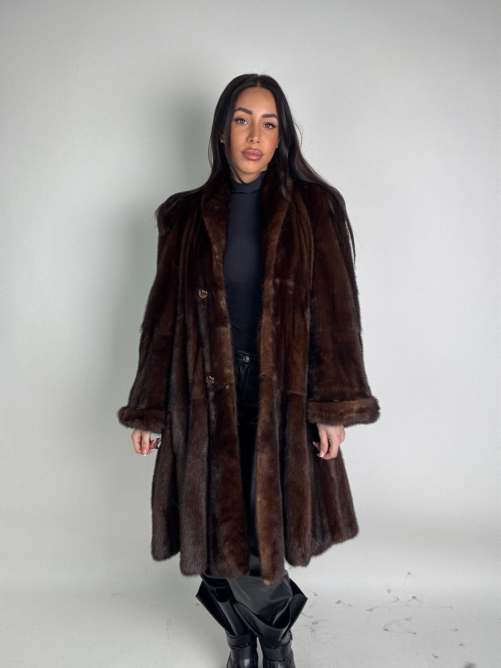 Cappotto in visone N500