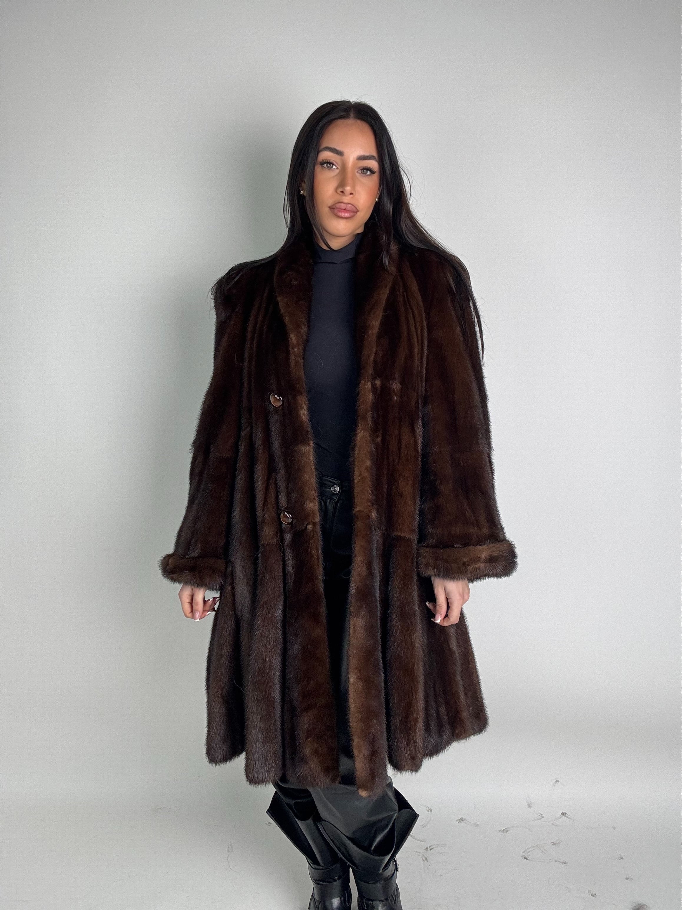 Cappotto in visone N500