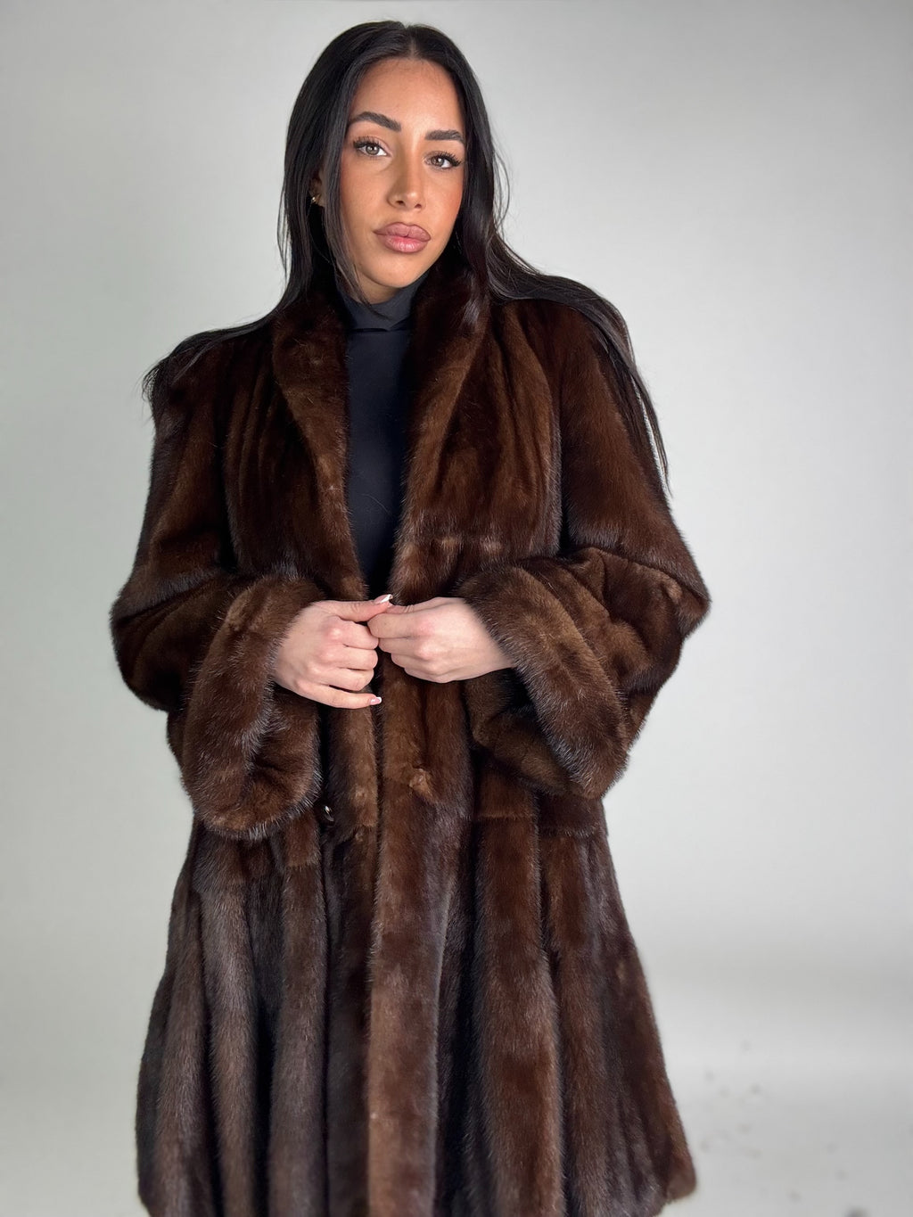 Cappotto in visone N500