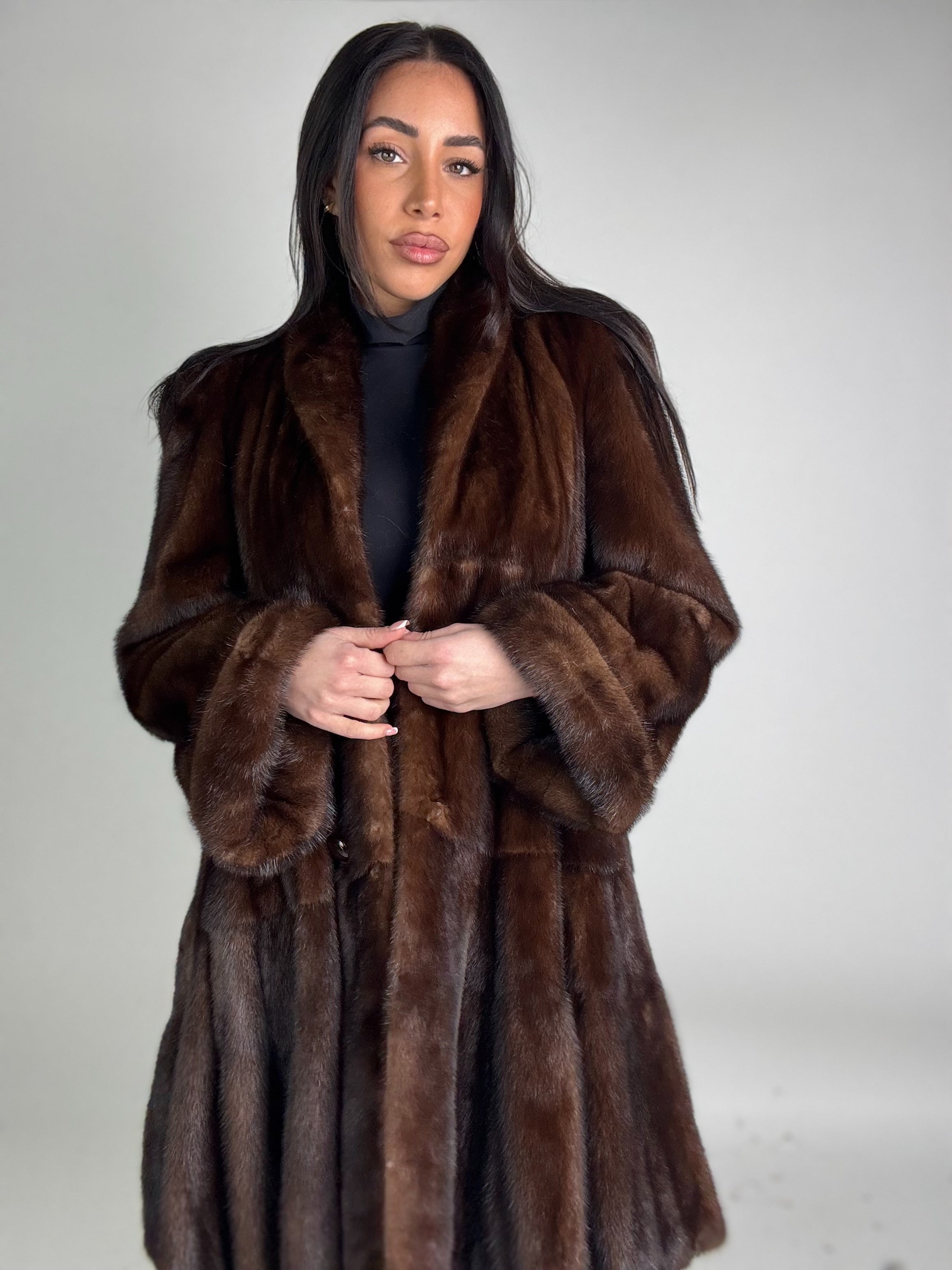 Cappotto in visone N500