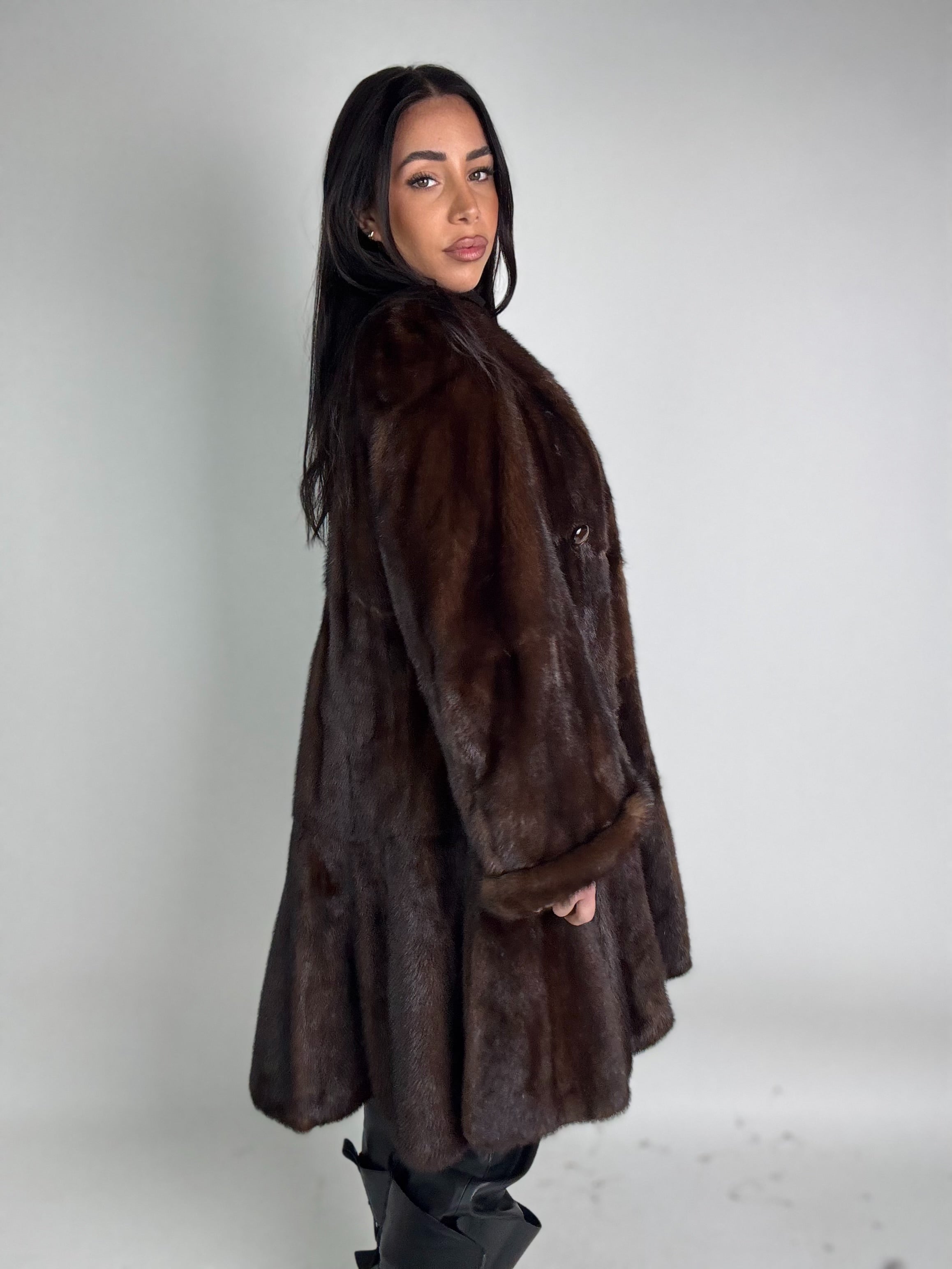 Cappotto in visone N500