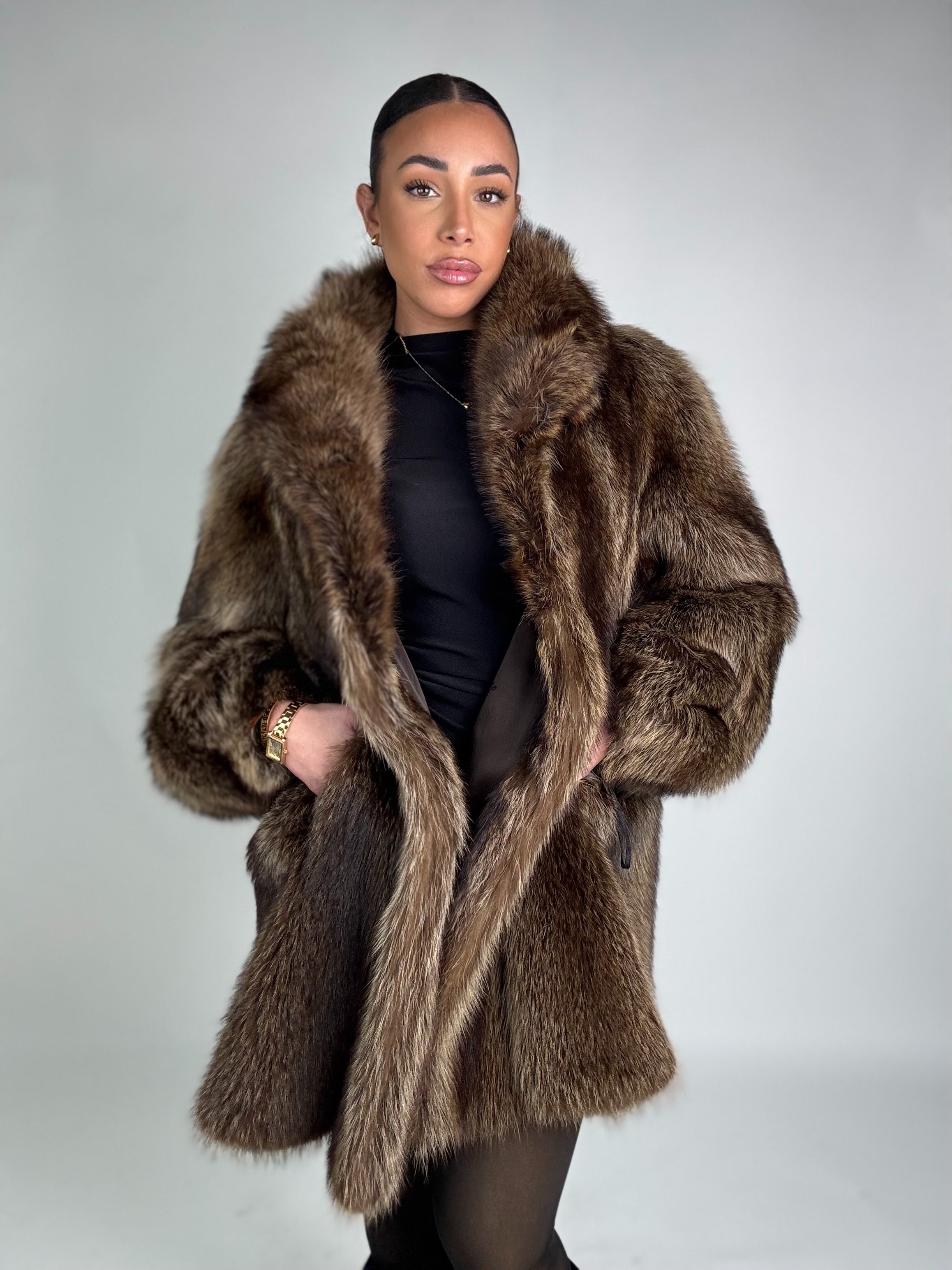 Giacca in marmotta N403