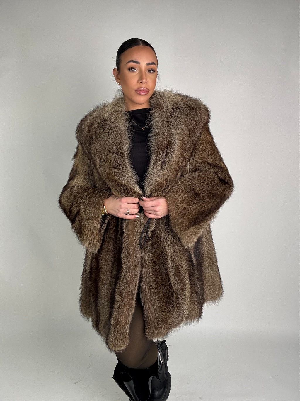 Giacca in marmotta N404