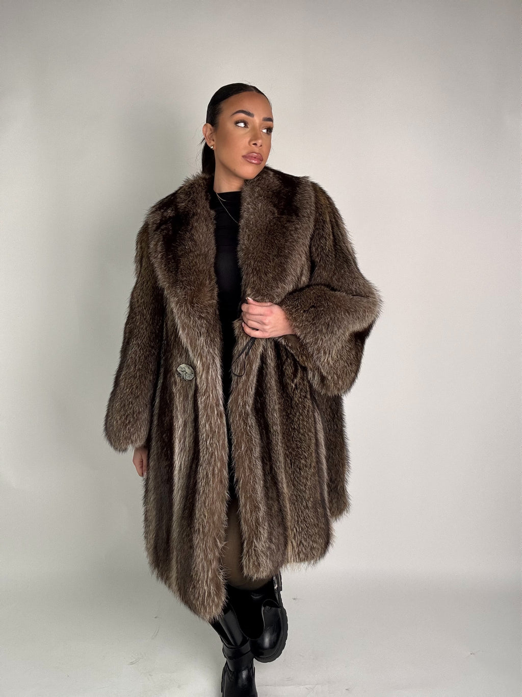 Cappotto in marmotta N406