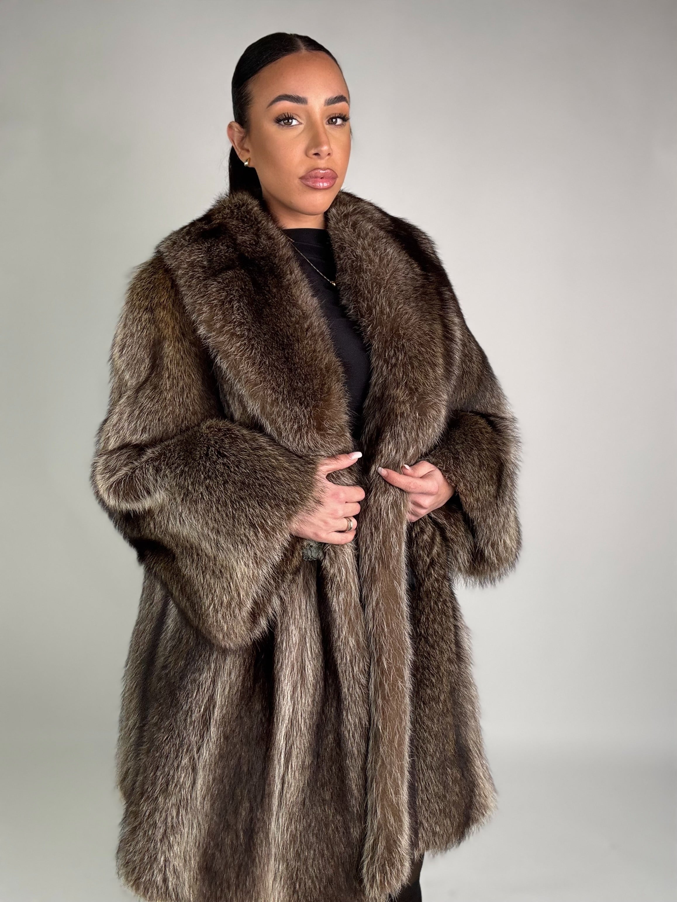 Cappotto in marmotta N406