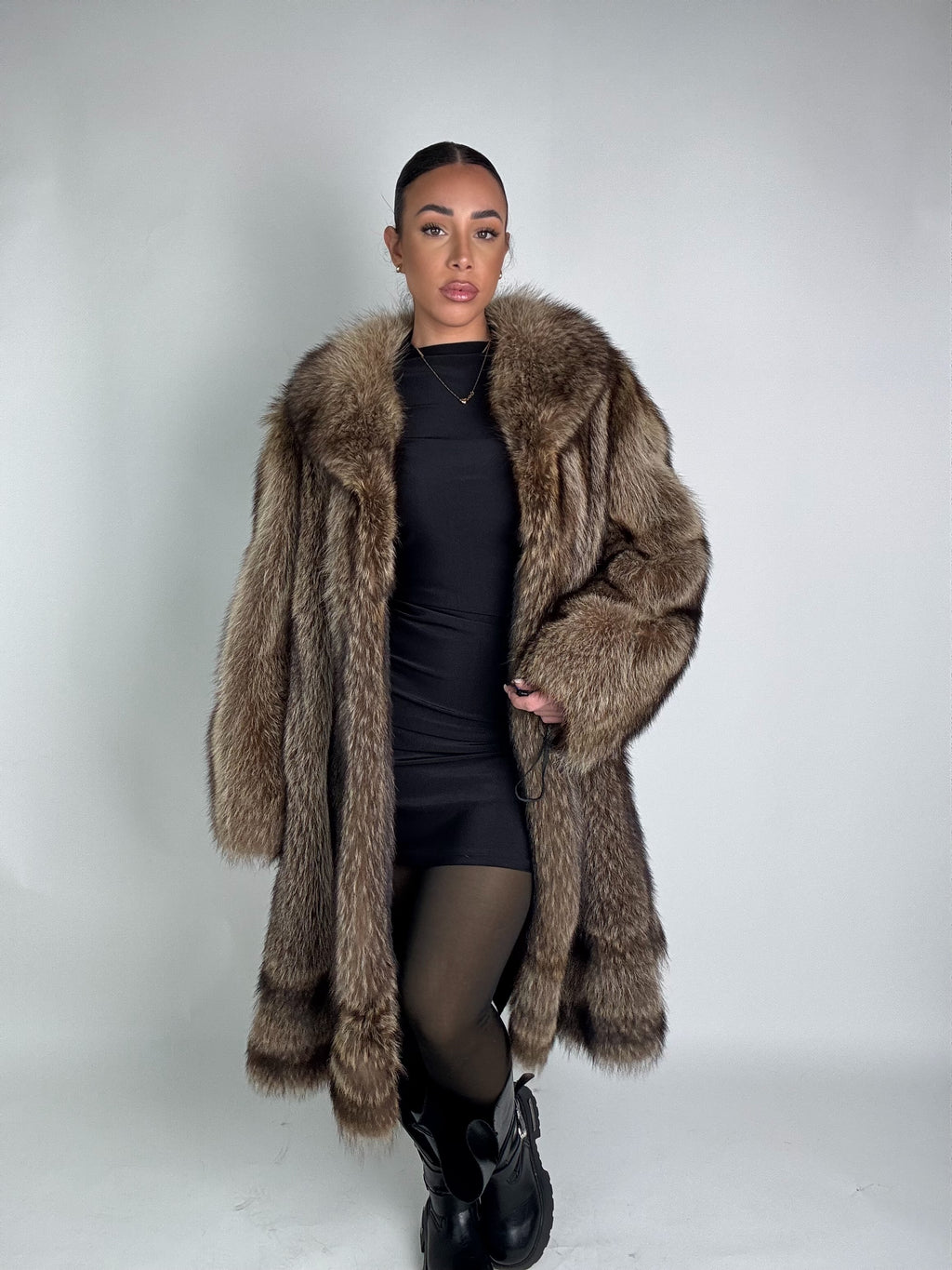 Cappotto in marmotta N407