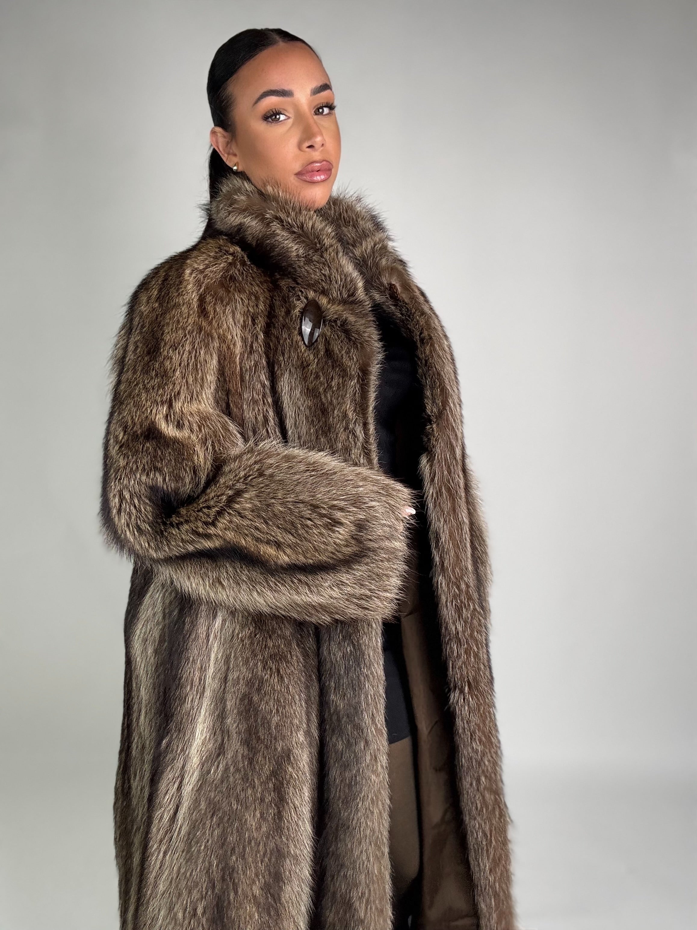 Cappotto in marmotta N408