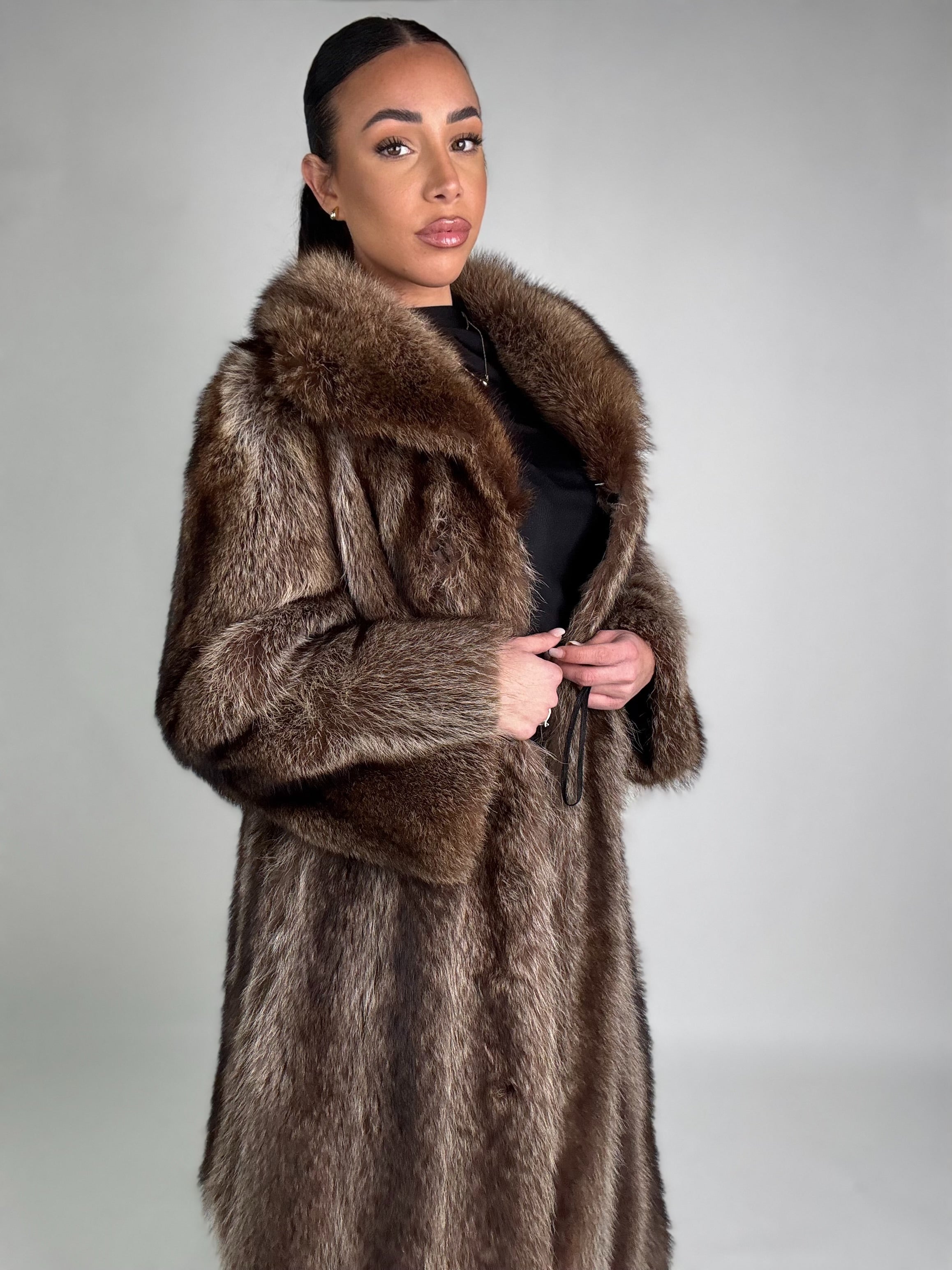 Cappotto in marmotta N409