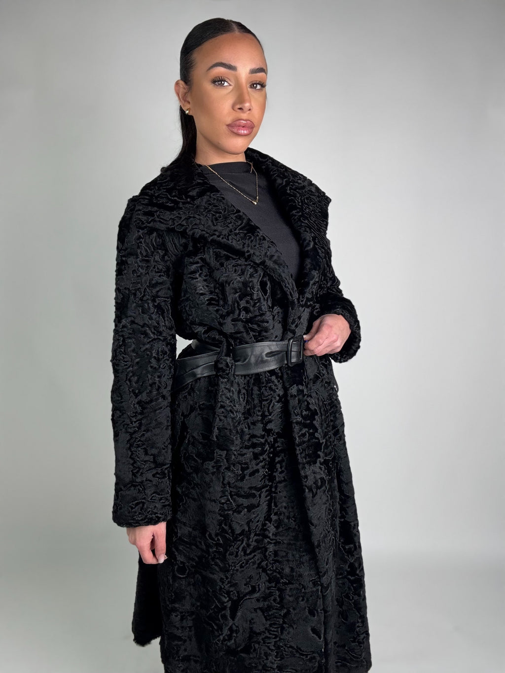 Mink Bomber Jacket