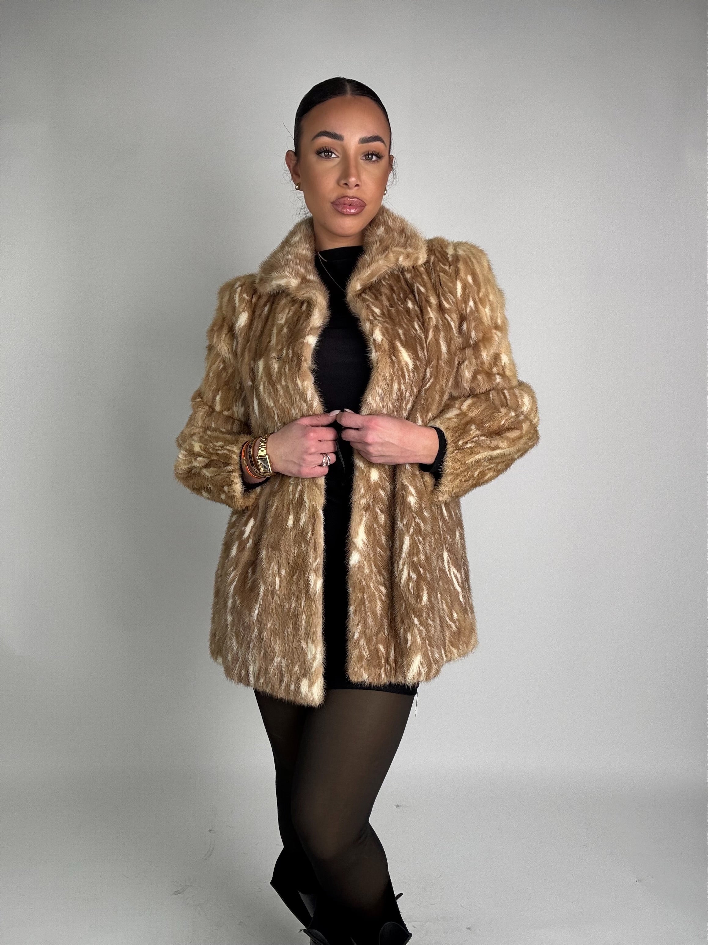 Giacca in visone N284