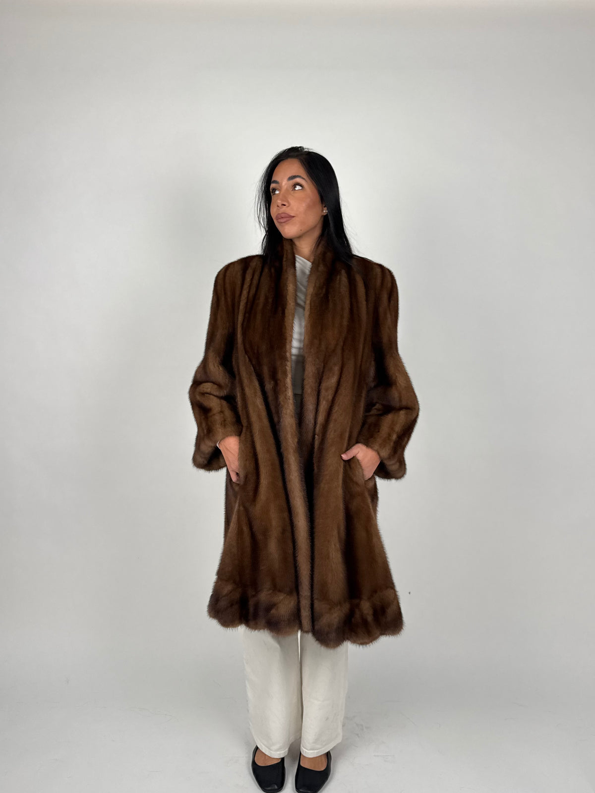 Cappotto in visone N744