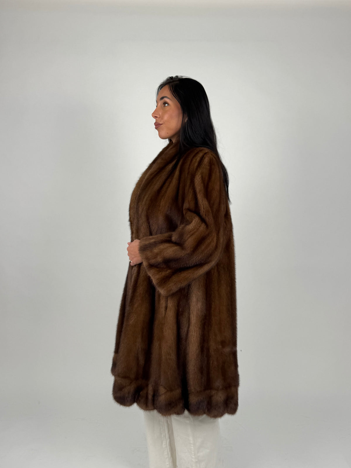 Cappotto in visone N744