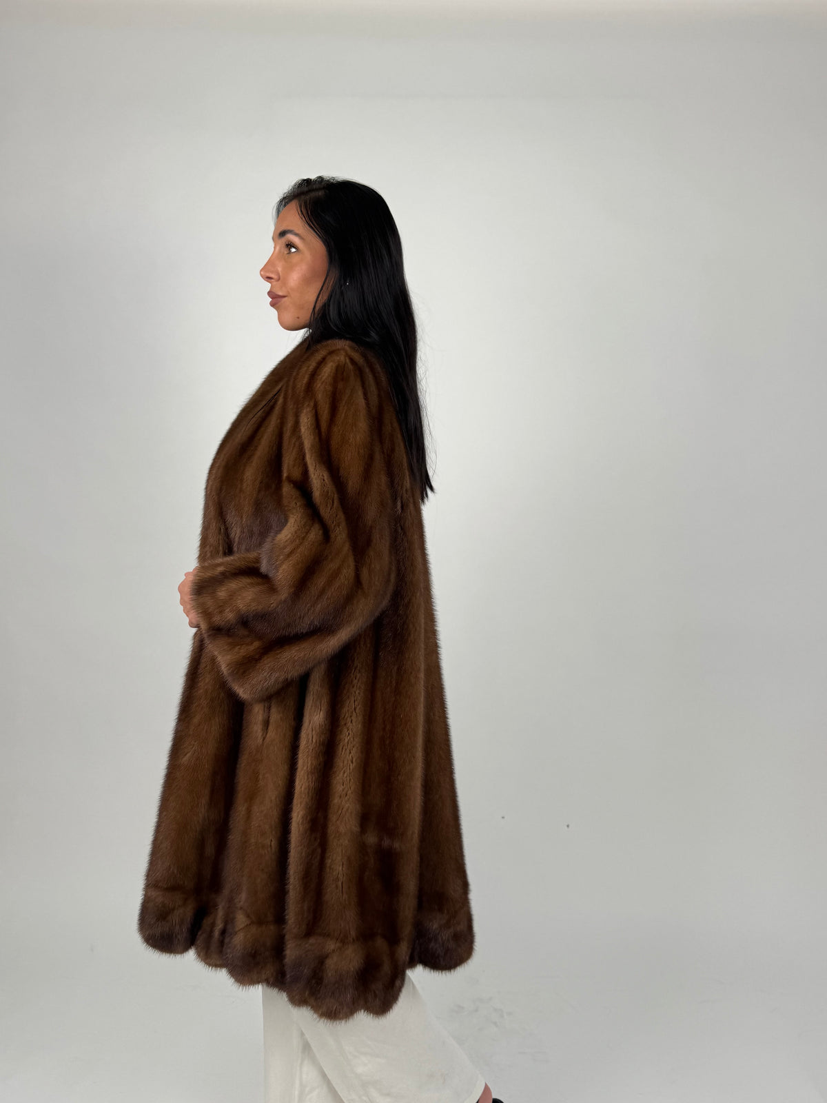 Cappotto in visone N744