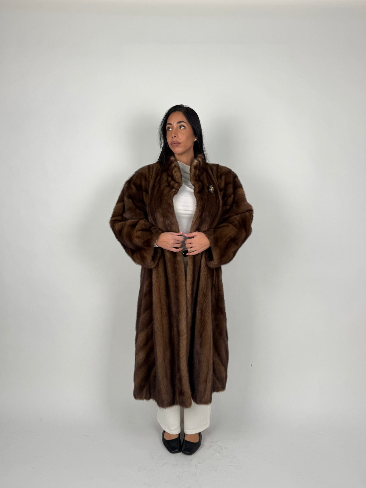 Cappotto in visone N745