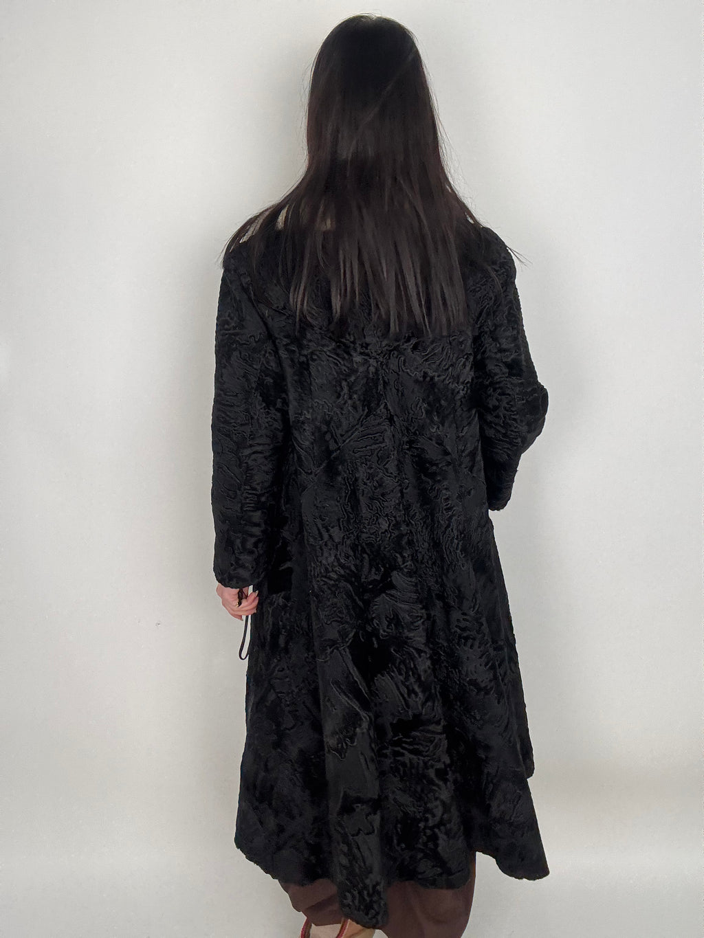Cappotto in astrakan N440