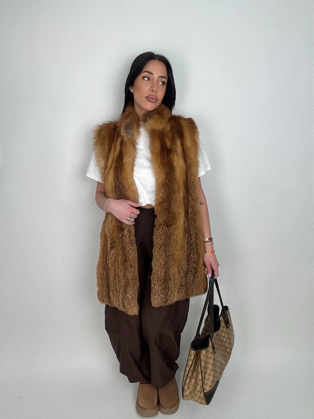Mink Bomber Jacket