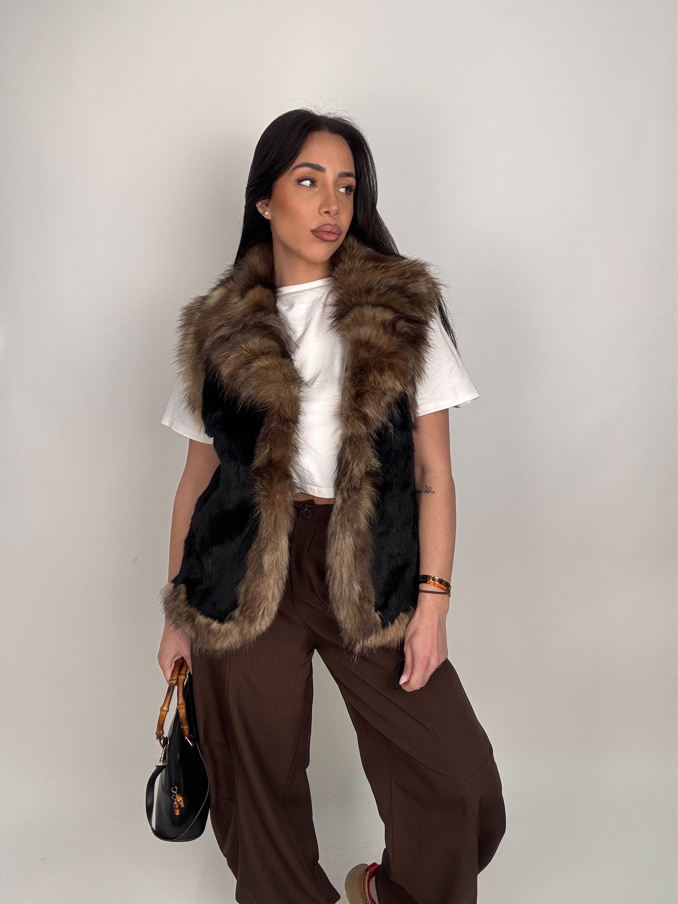 Mink Bomber Jacket