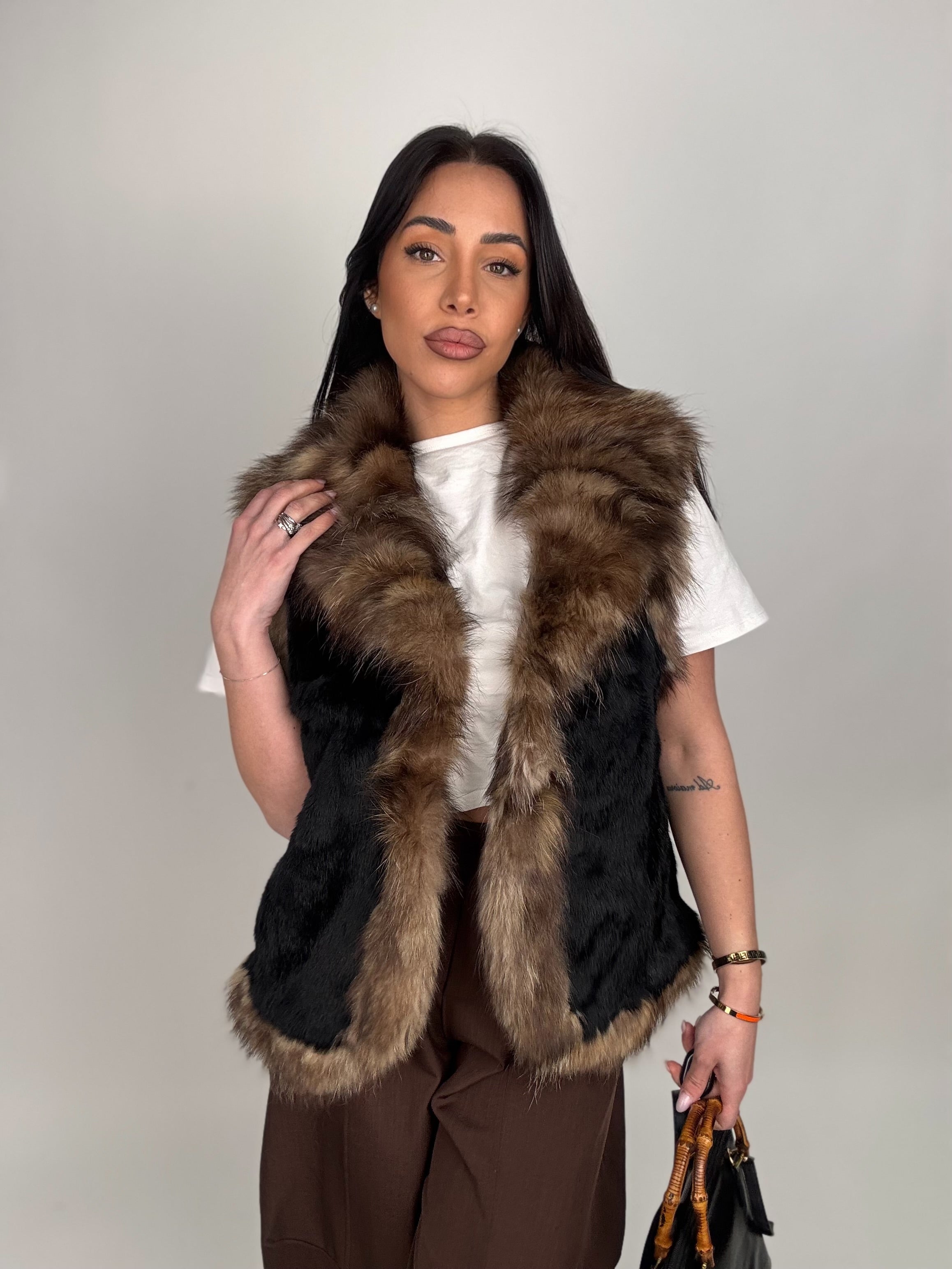 Mink Bomber Jacket