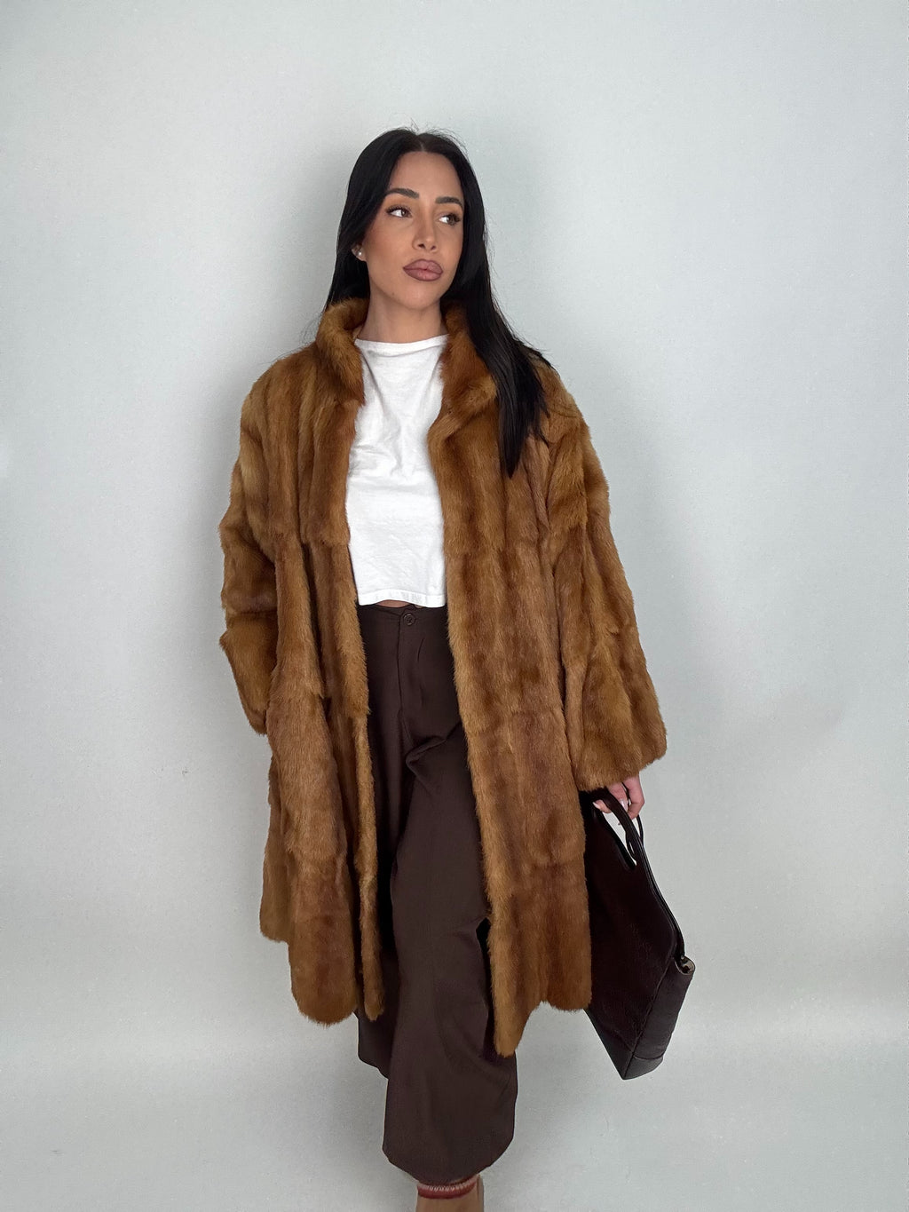 Cappotto in visone N606