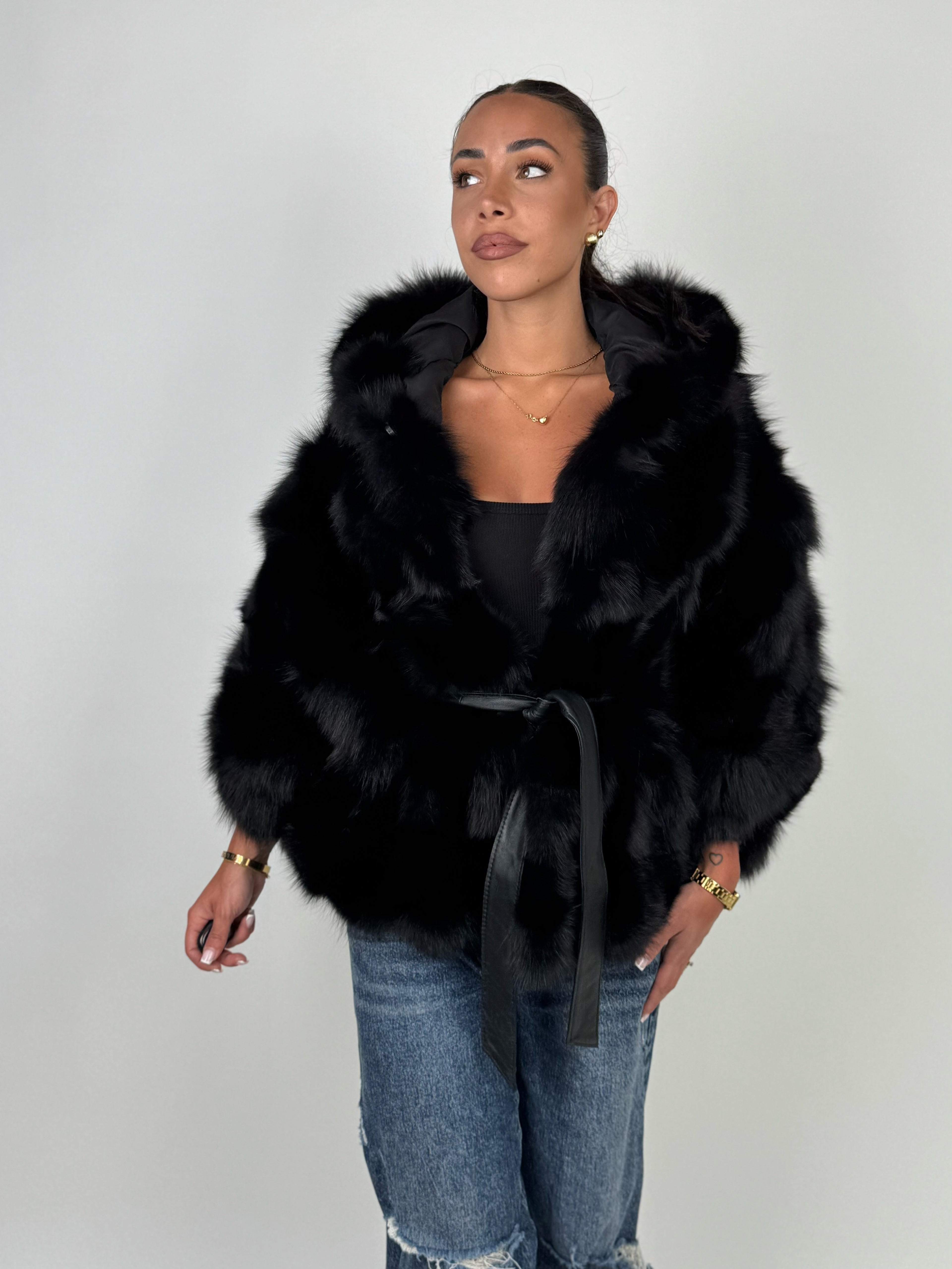 Mink Bomber Jacket