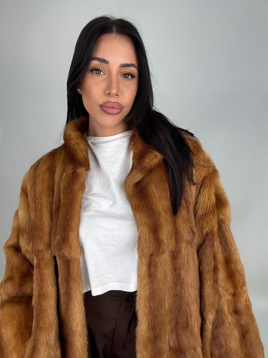 Cappotto in visone N606