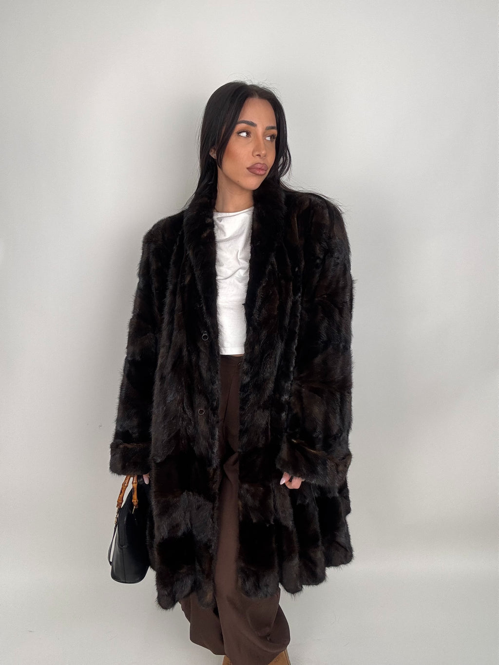 Cappotto in visone N607