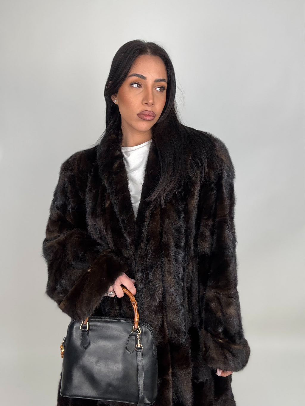 Cappotto in visone N607