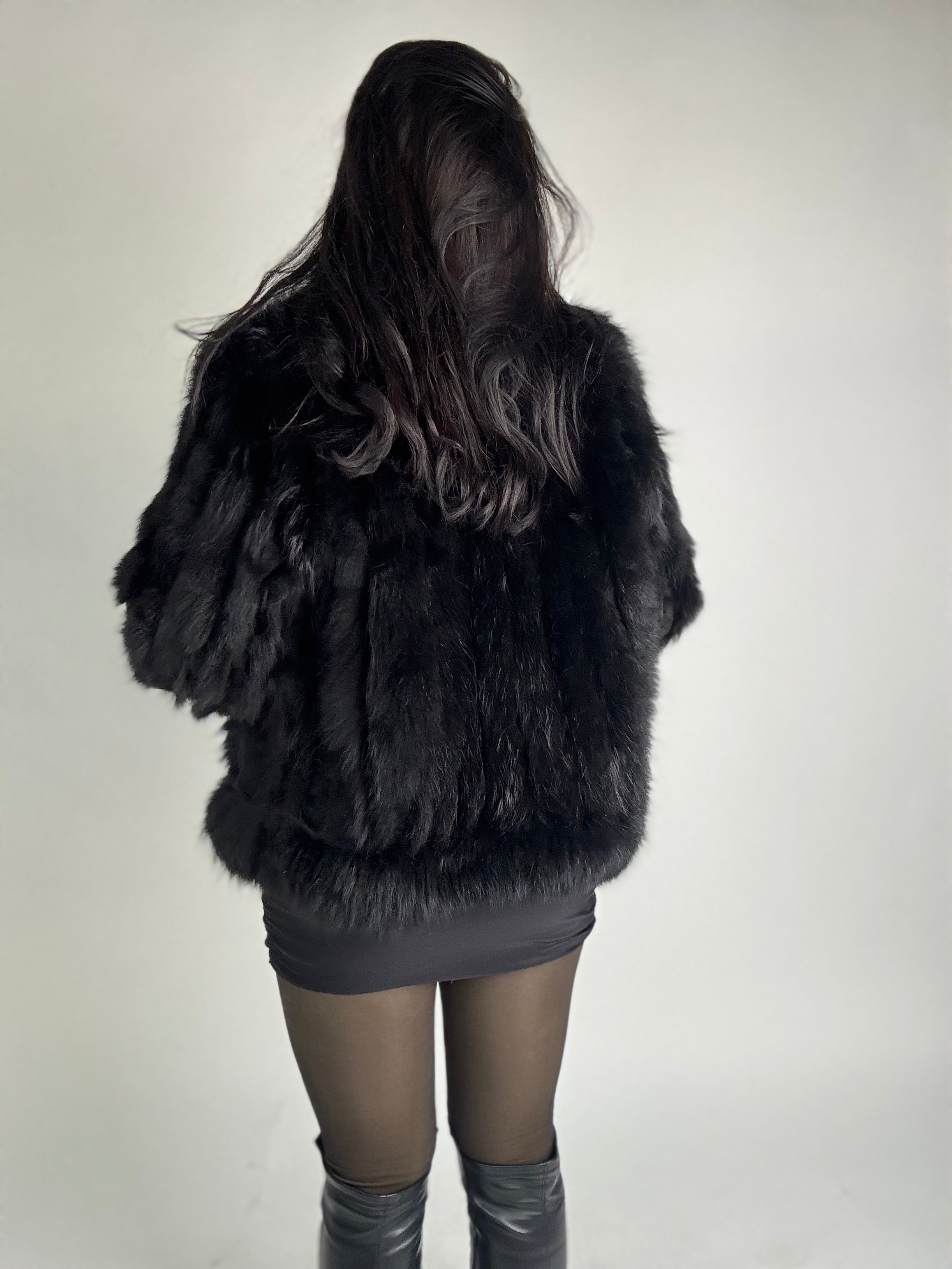 Mink Bomber Jacket