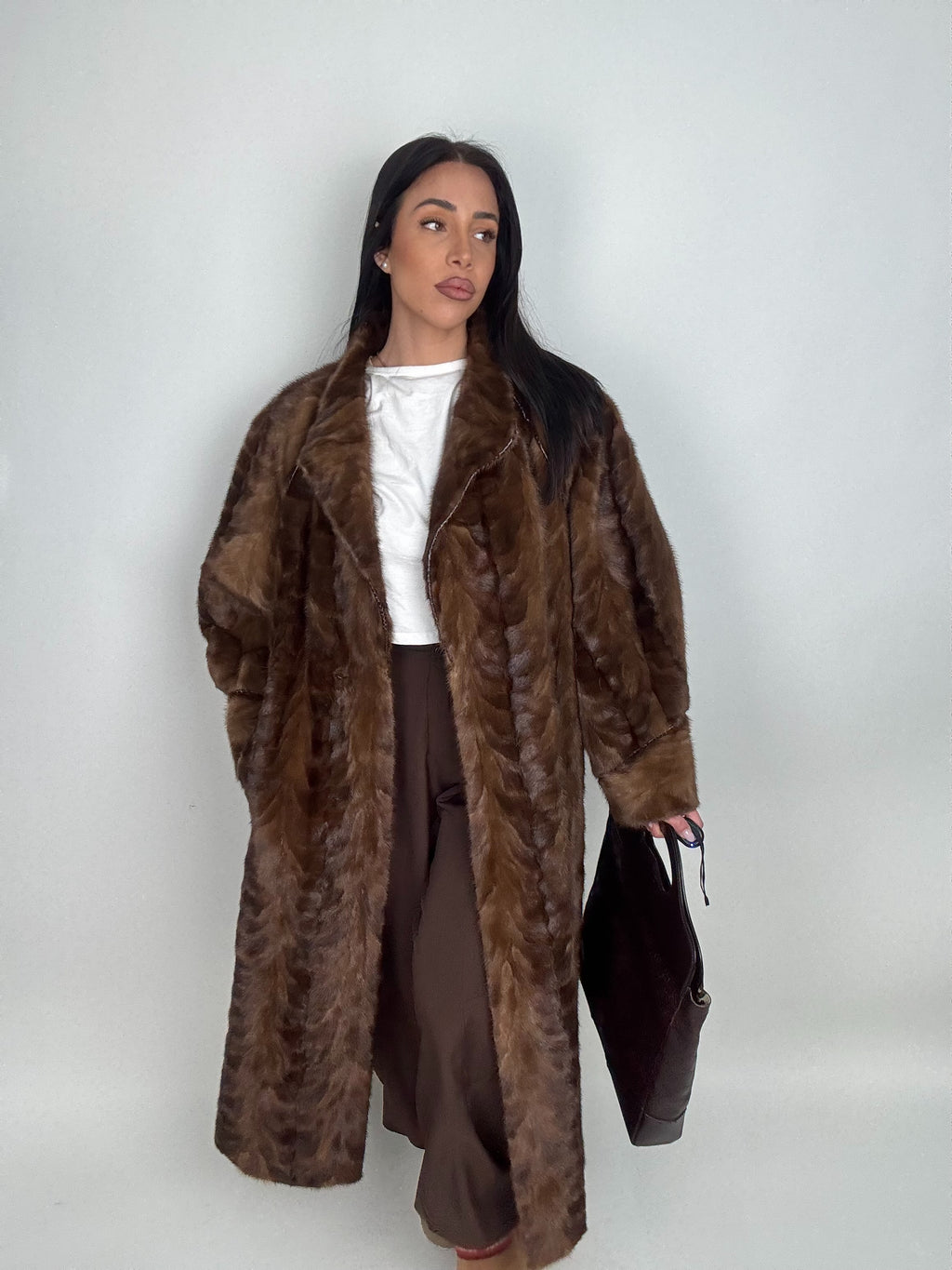 Cappotto in visone N608
