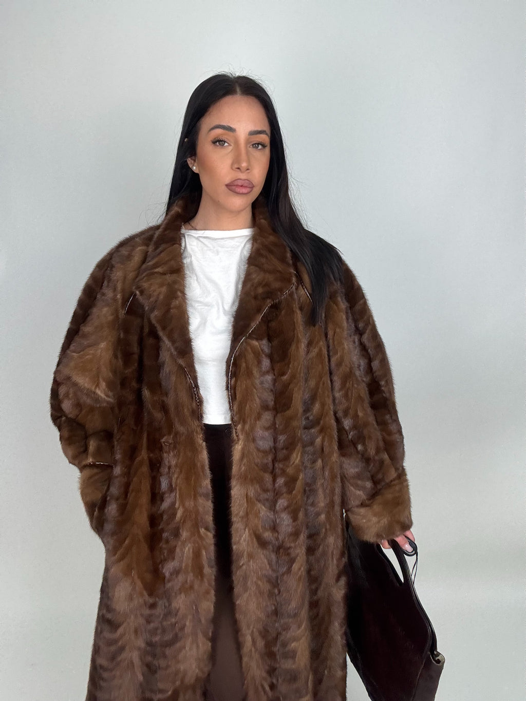 Cappotto in visone N608