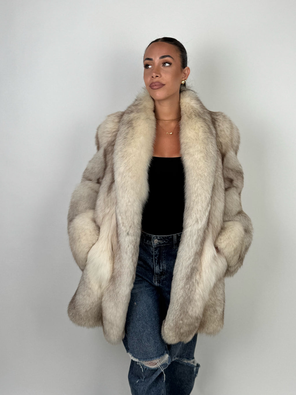 Mink Bomber Jacket