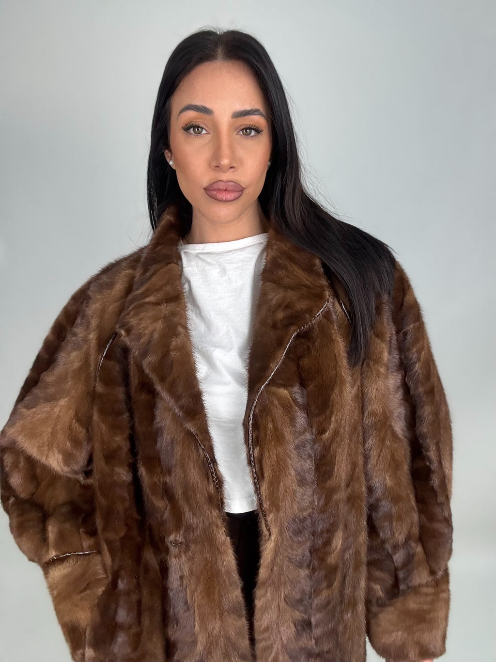 Cappotto in visone N608