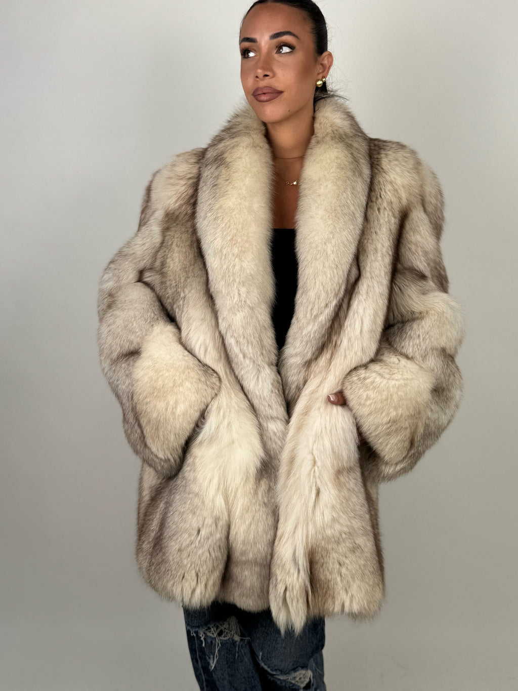 Mink Bomber Jacket