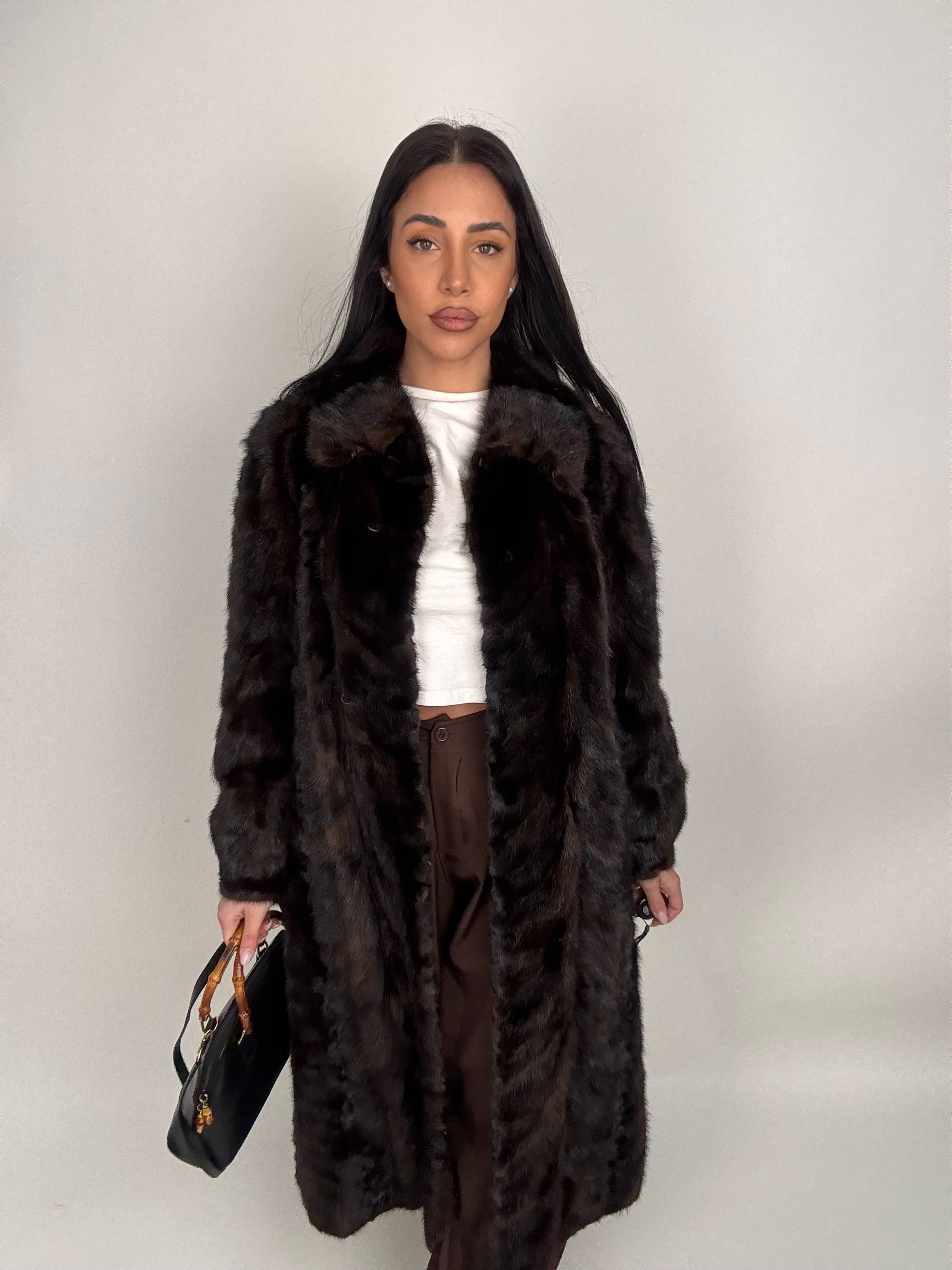 Cappotto in visone N609