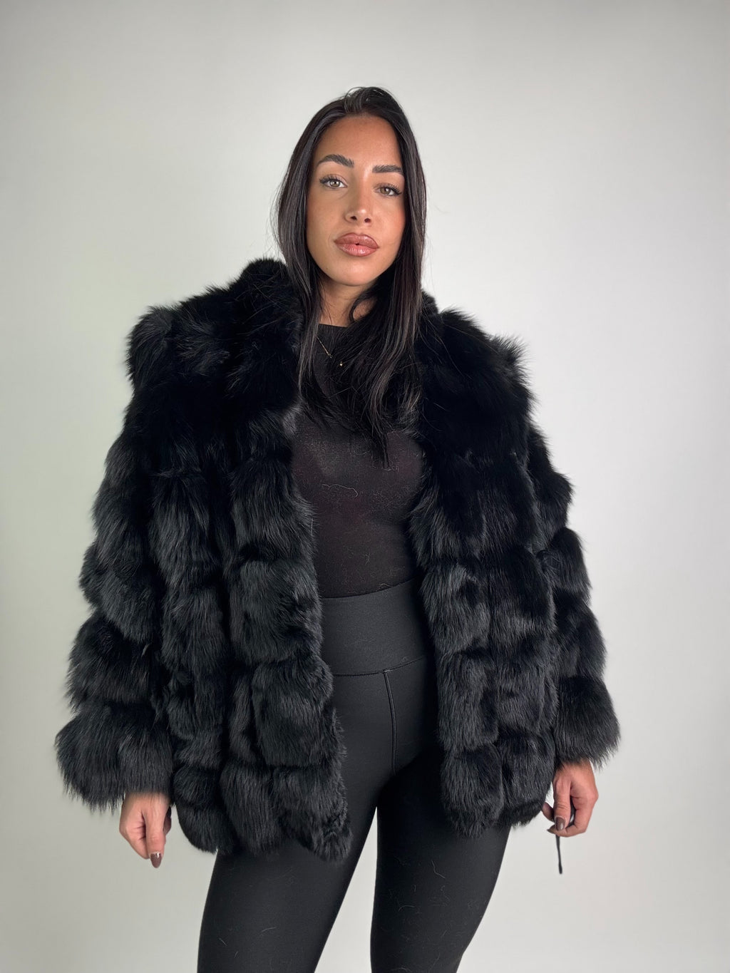 Giacca in volpe N975