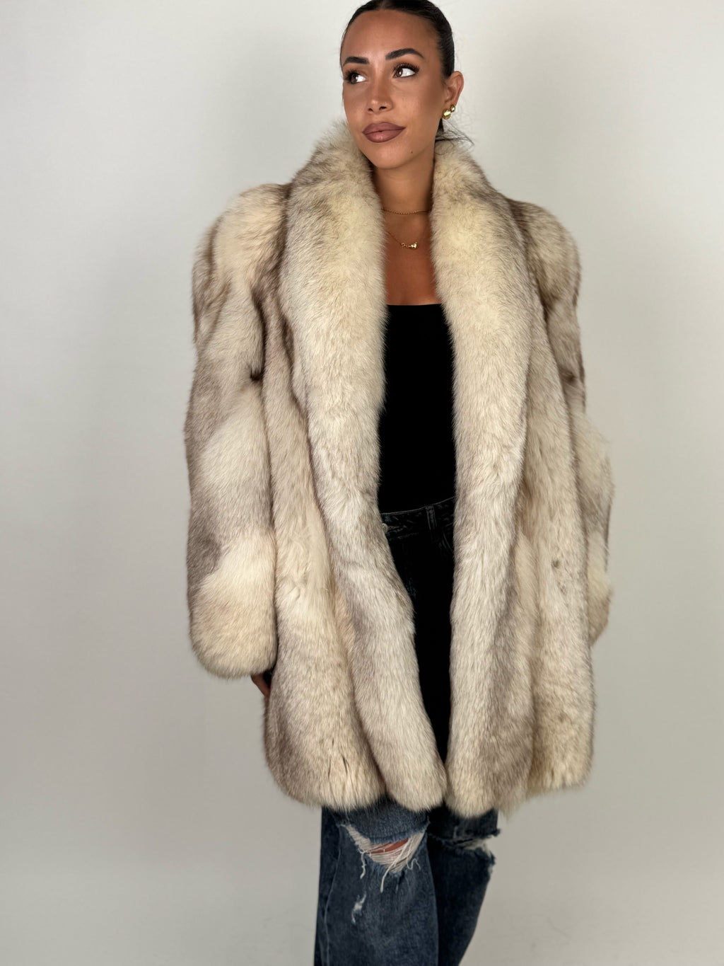 Mink Bomber Jacket
