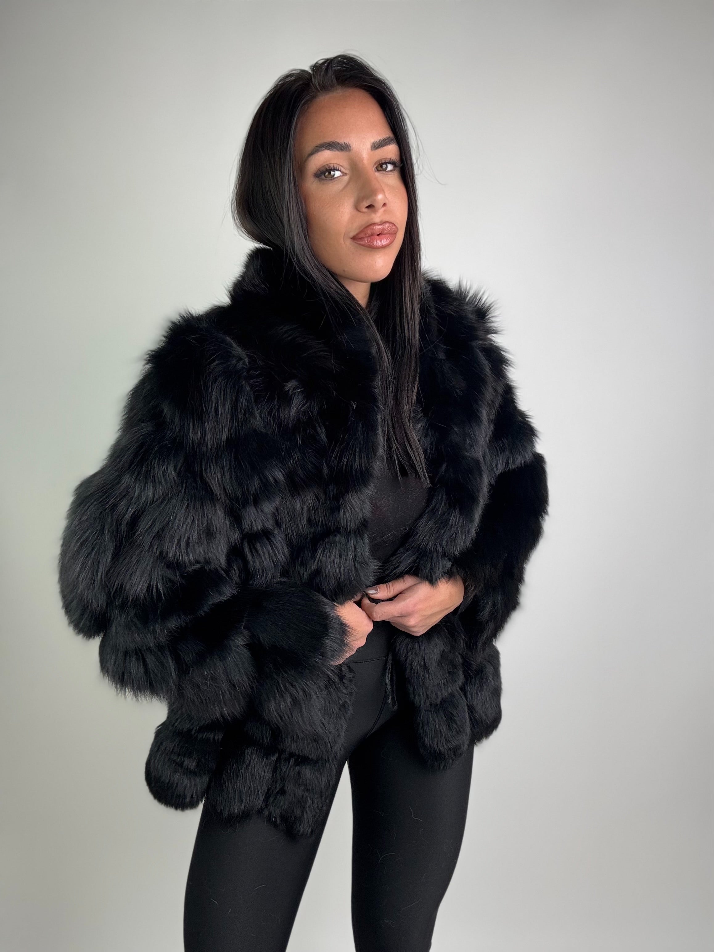 Giacca in volpe N975