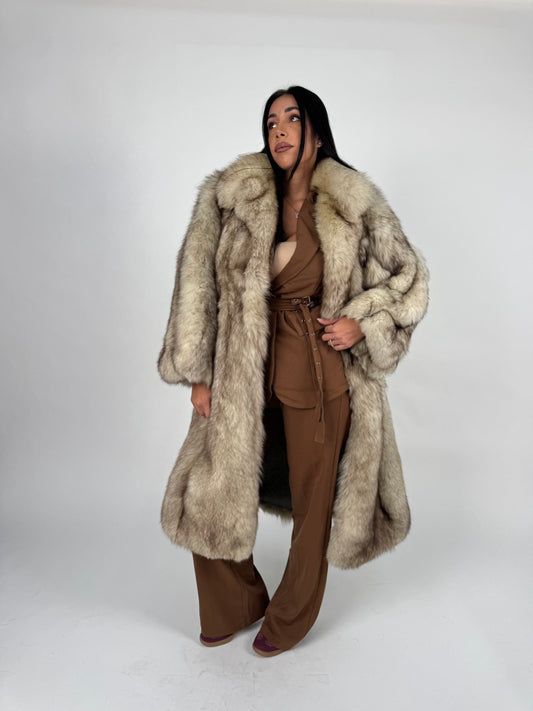 Cappotto in volpe della groenlandia N806