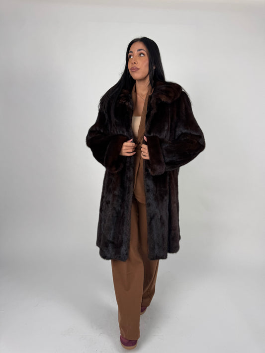 Cappotto in visone N748