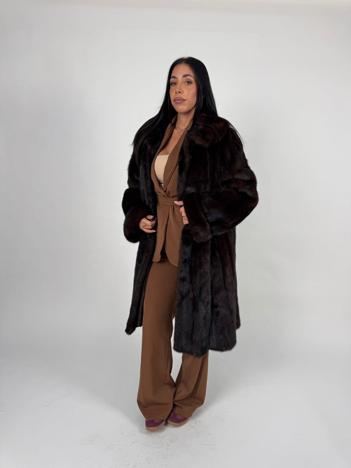 Cappotto in visone N748