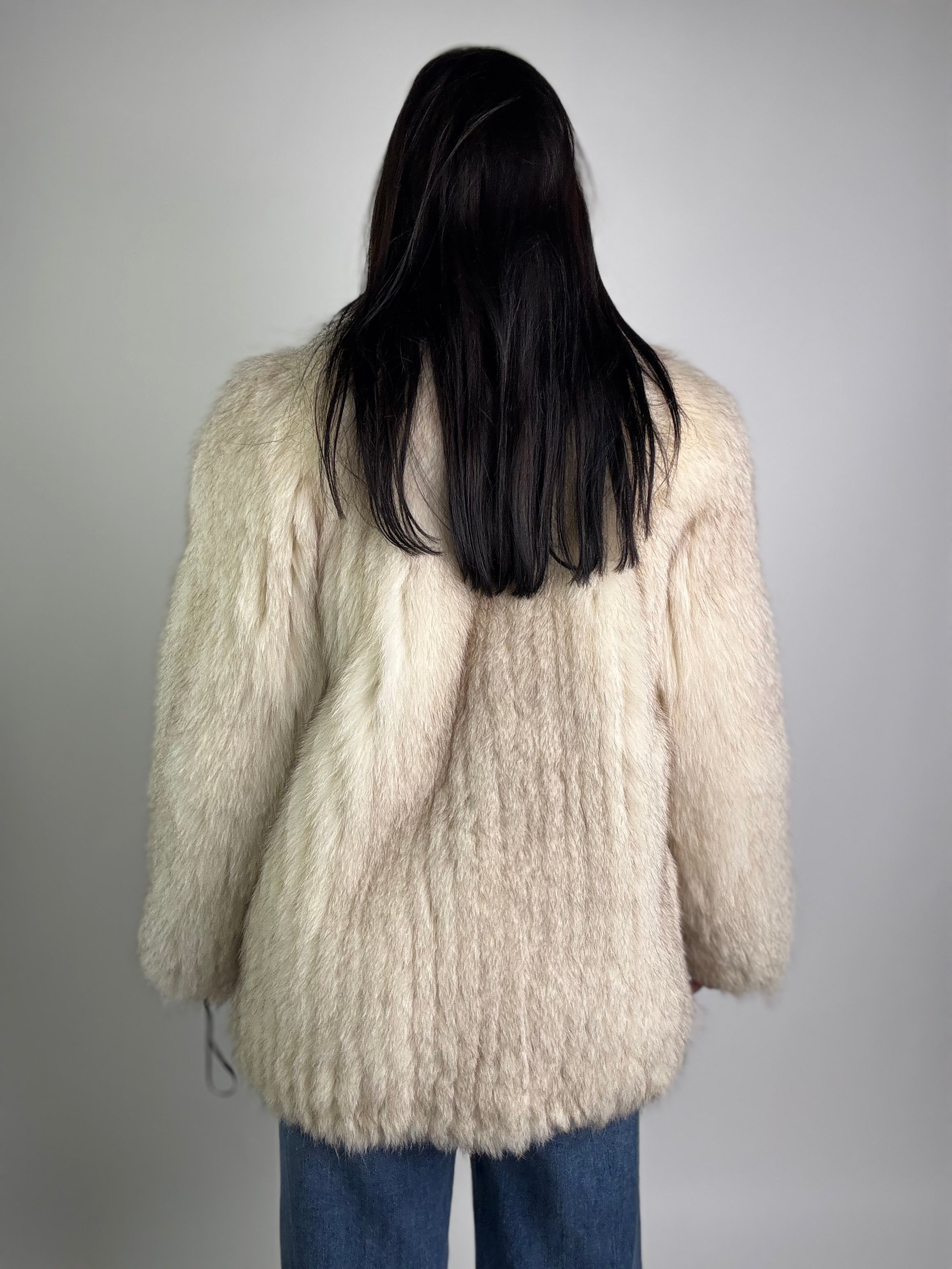 Giacca in volpe della groenlandia N978