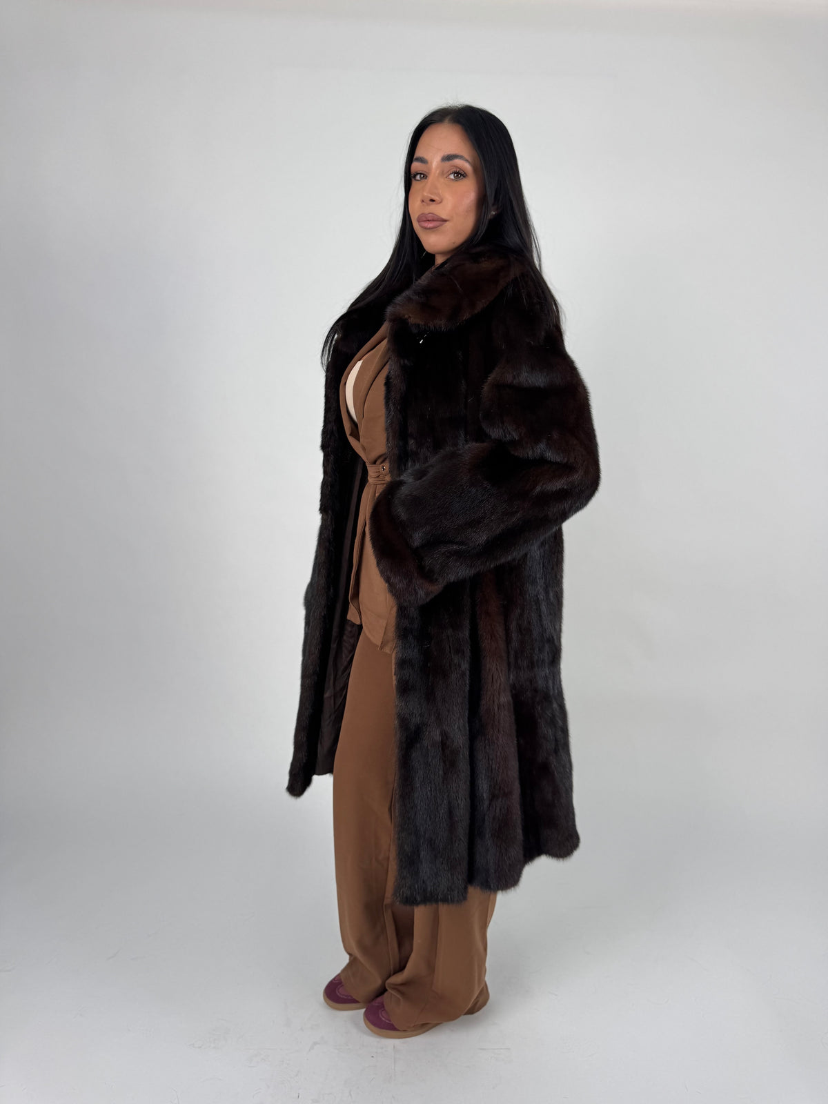 Cappotto in visone N748