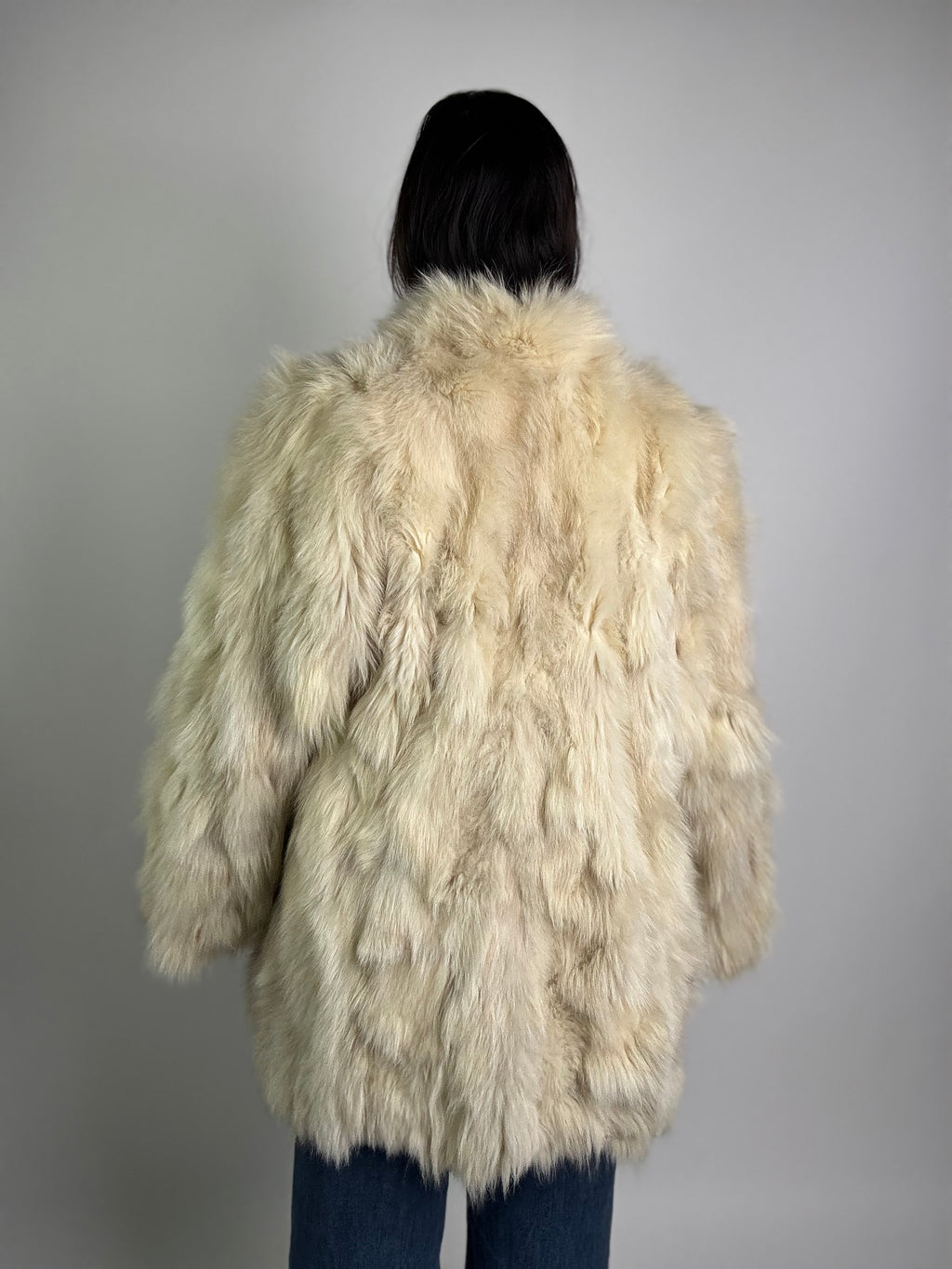 Giacca in volpe della groenlandia N979