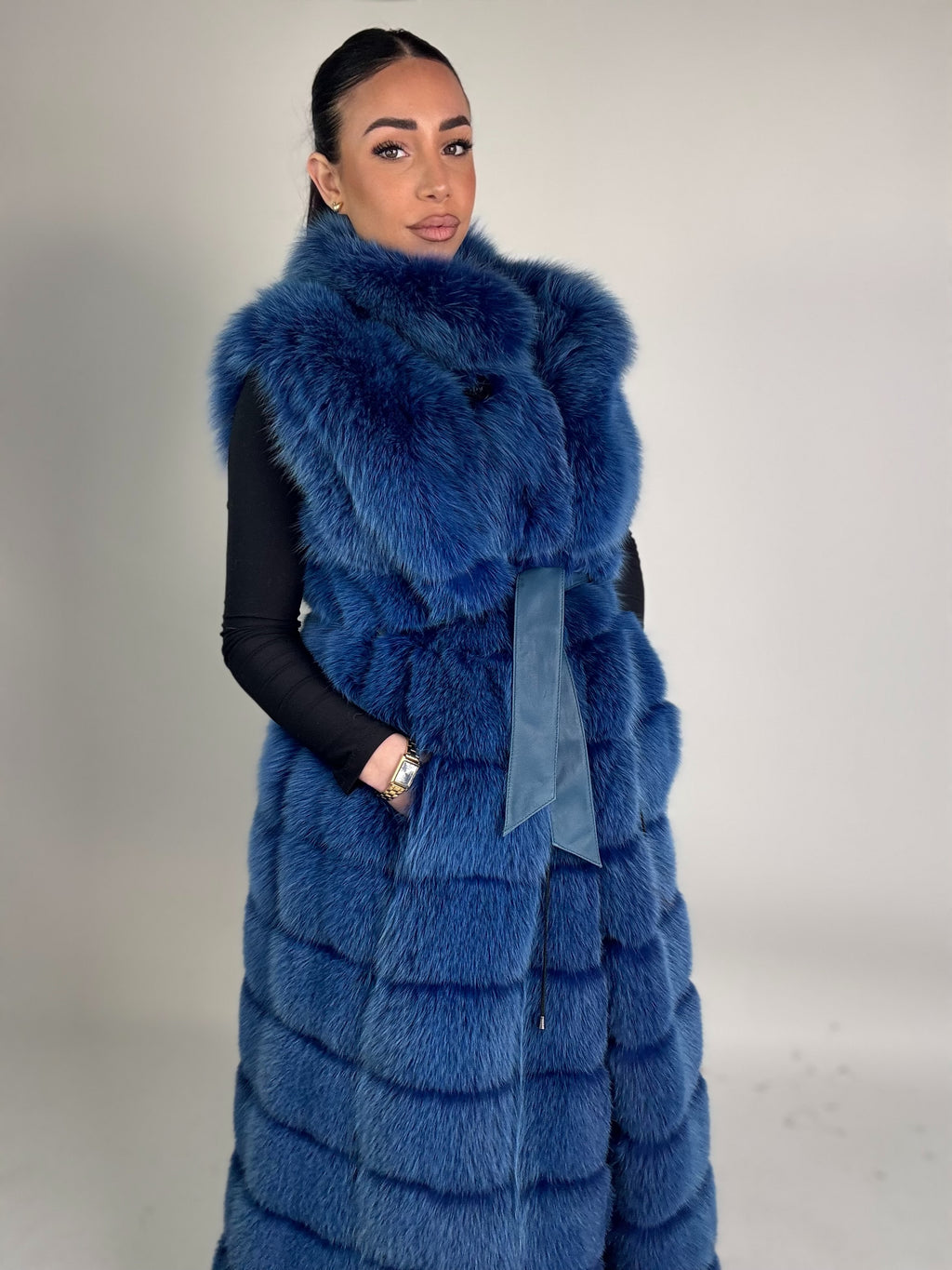 Mink Bomber Jacket