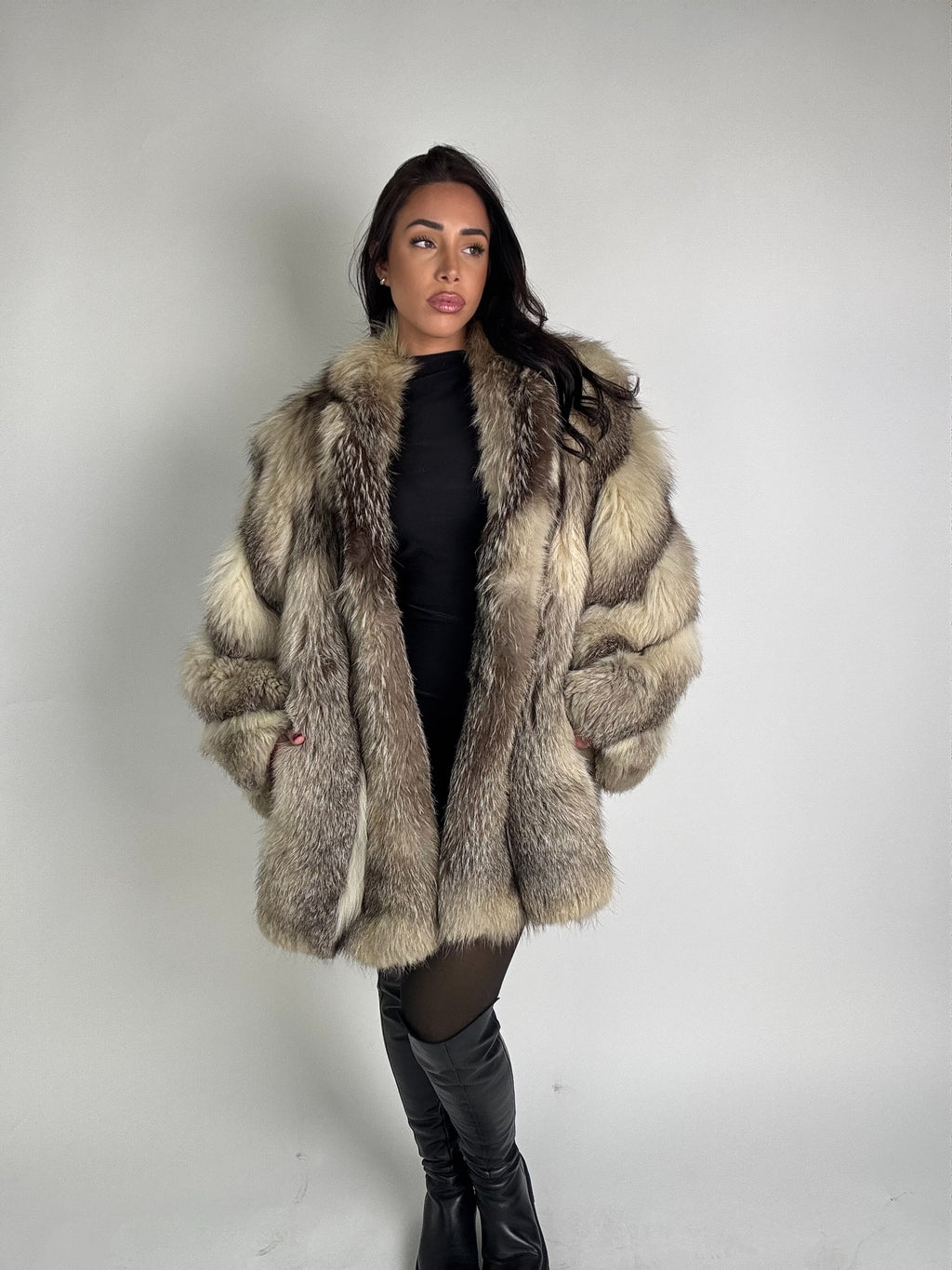 Mink Bomber Jacket