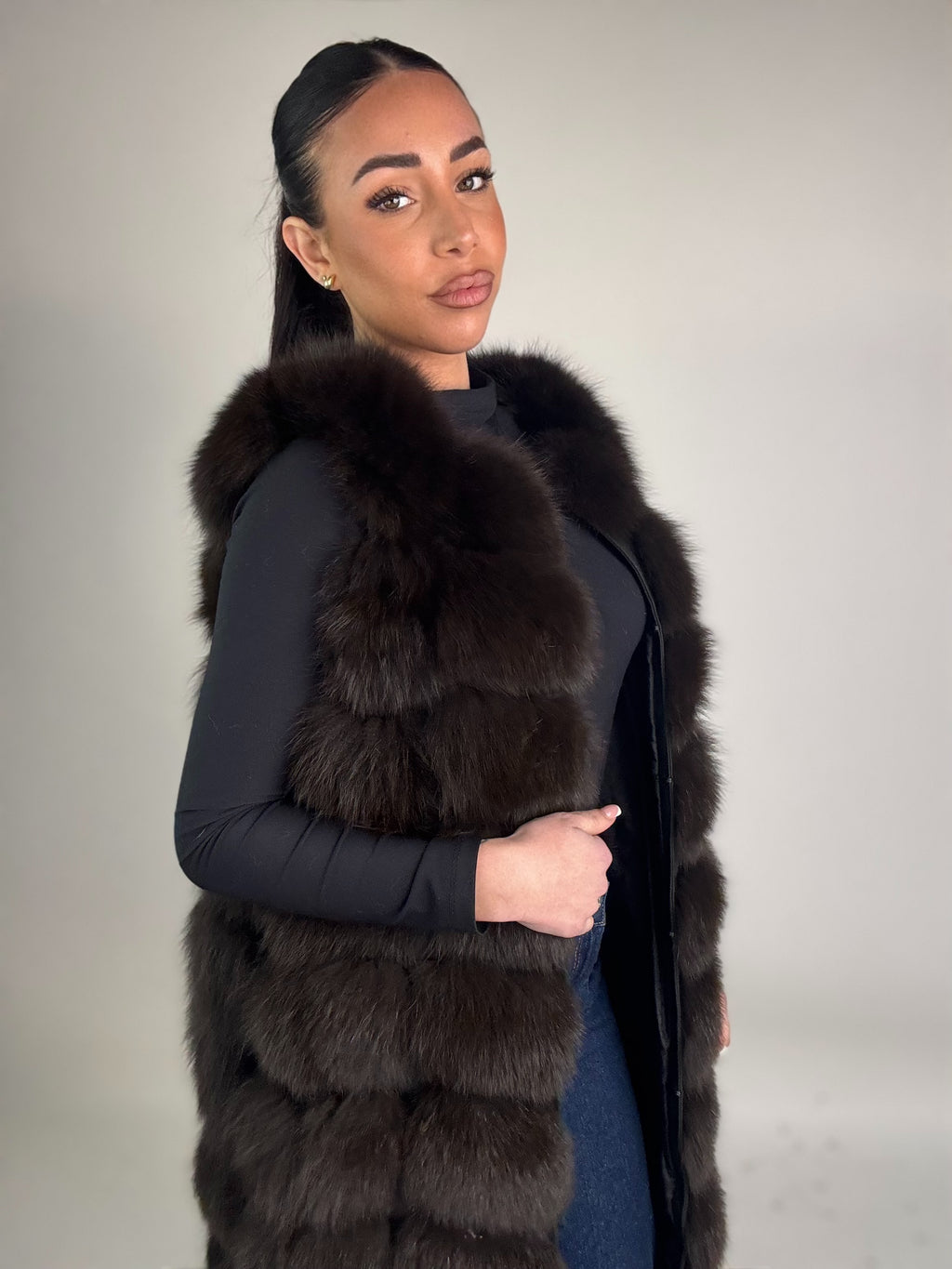 Mink Bomber Jacket